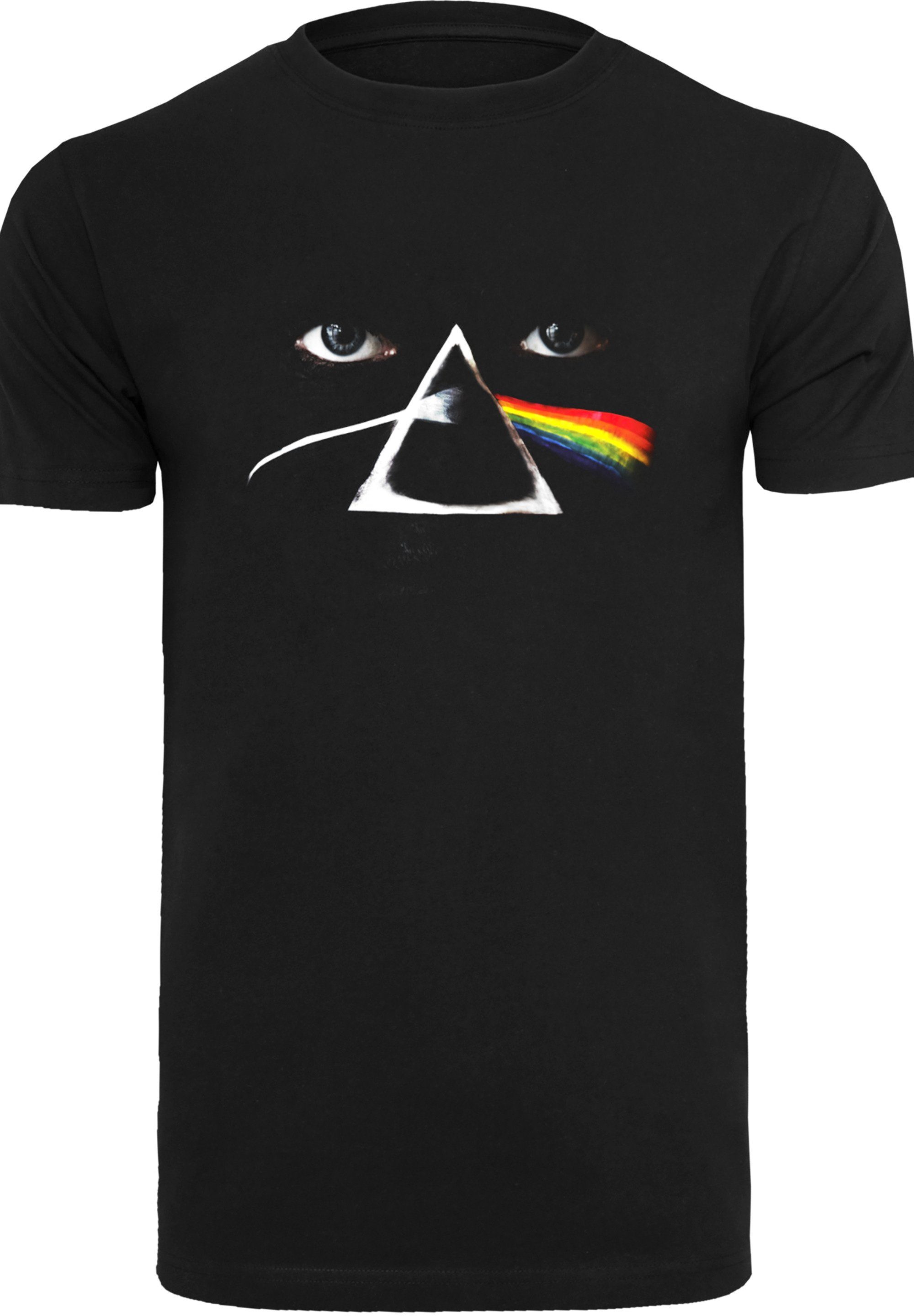 F4NT4STIC Floyd Musik Prism Rock T-Shirt Print Pink Shirt