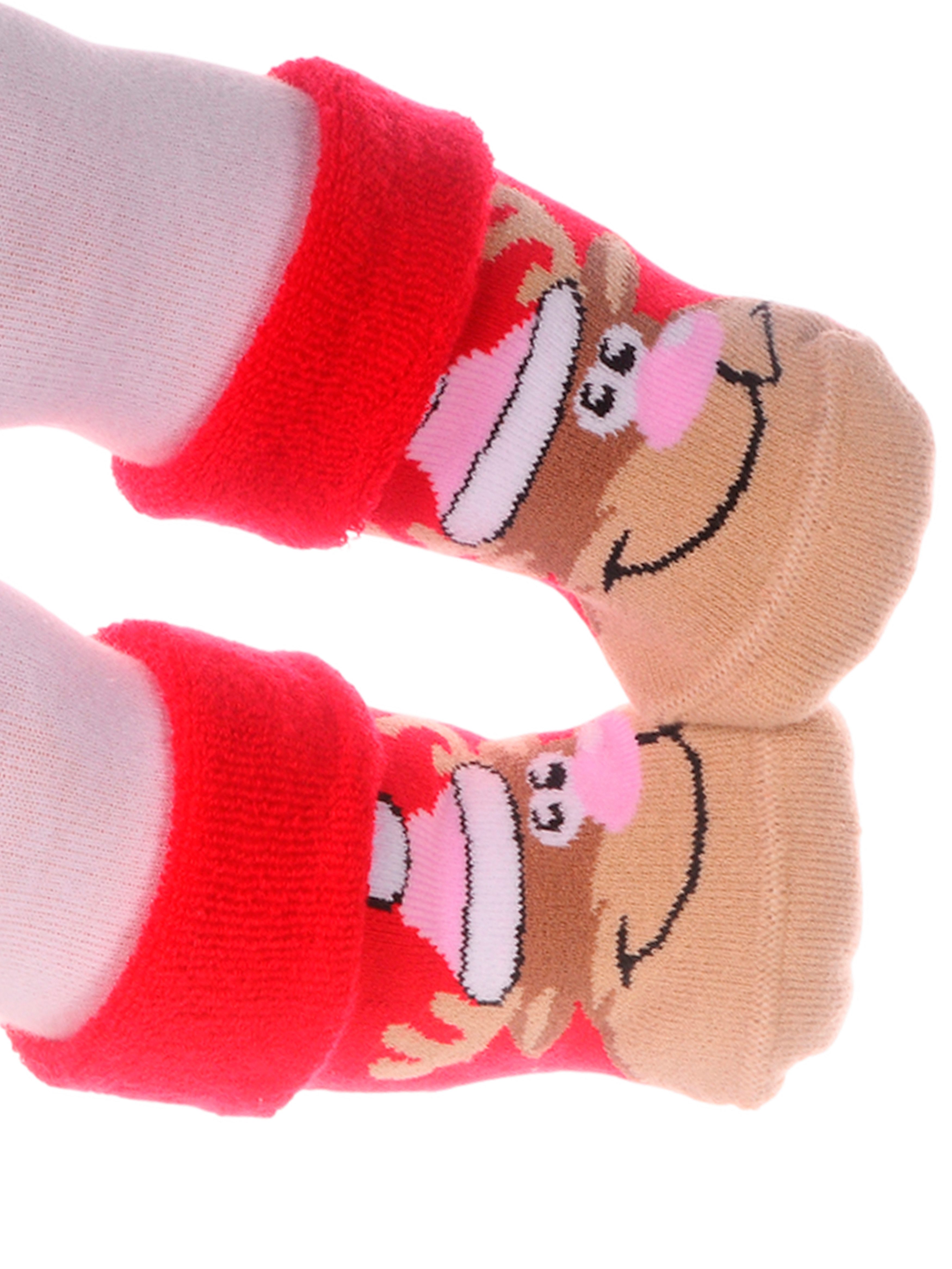 Martinex Thermosocken Weihnachtssocken Haussocken mit ABS Socken socks Antirutschsocken