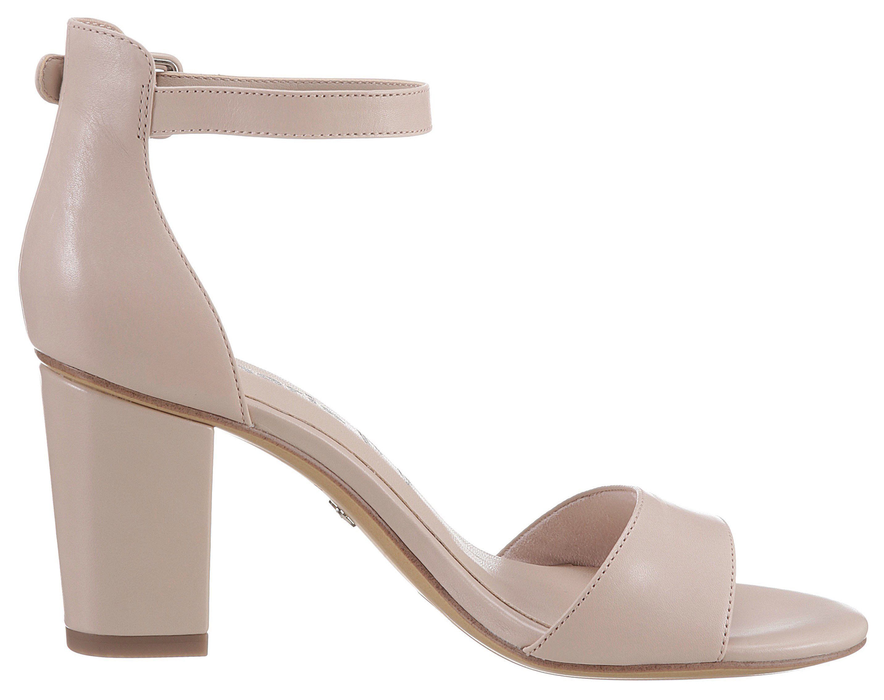 Tamaris beige klassischen Sandalette Look im