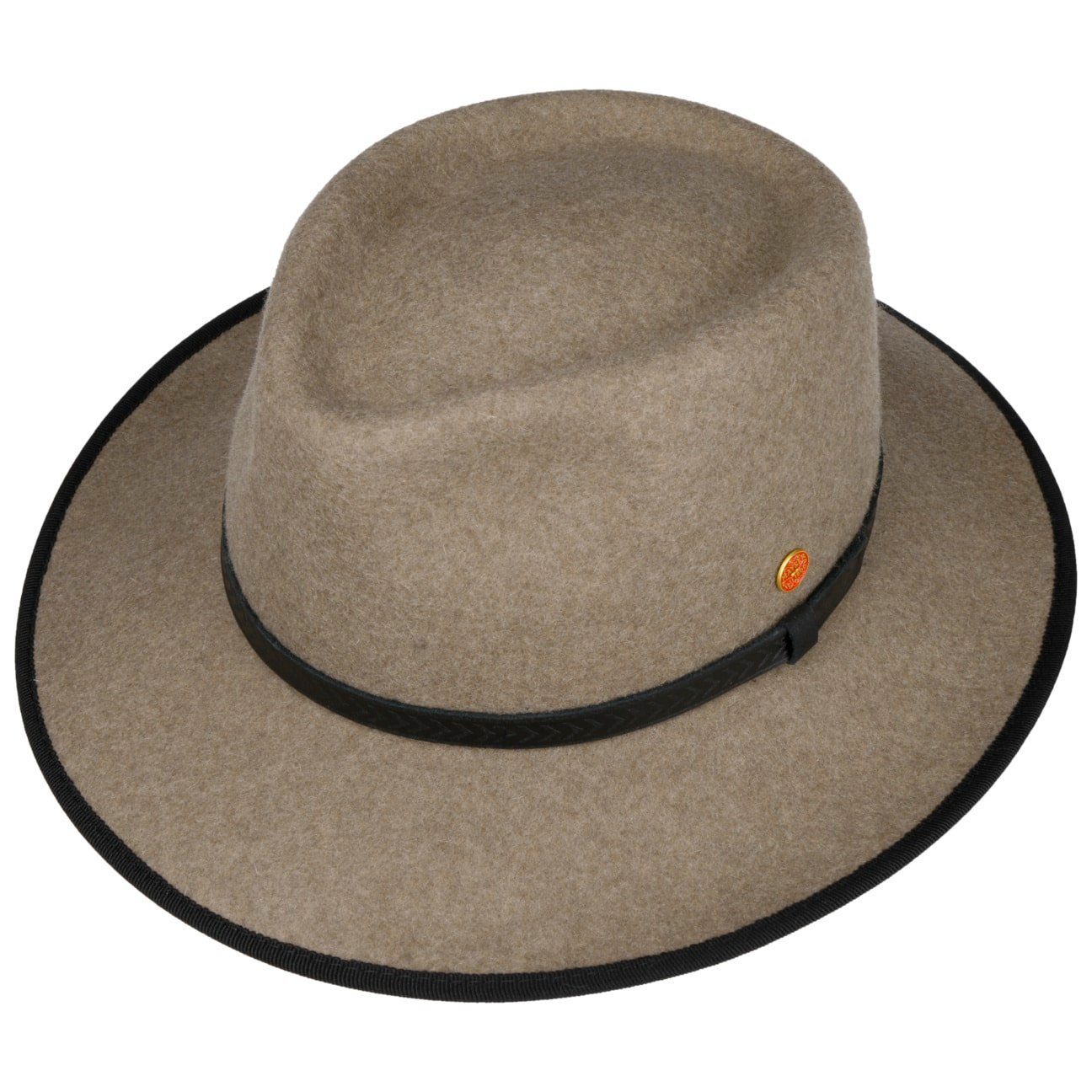 Mayser Cowboyhut (1-St) Westernhut mit Lederband, Made in the EU