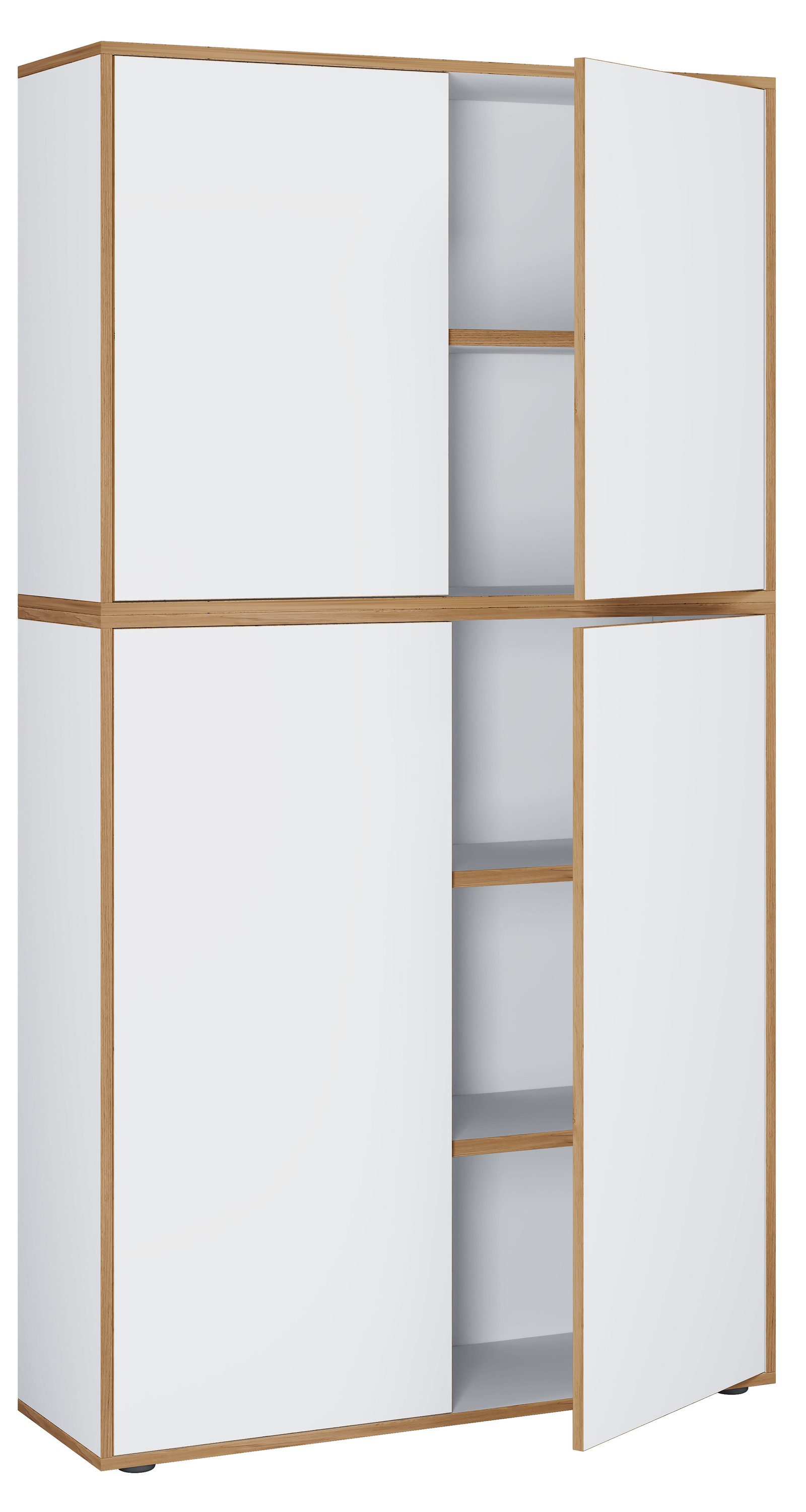 VCM Aktenschrank Büroschrank Aktenschrank Sideboard Salia 5fach