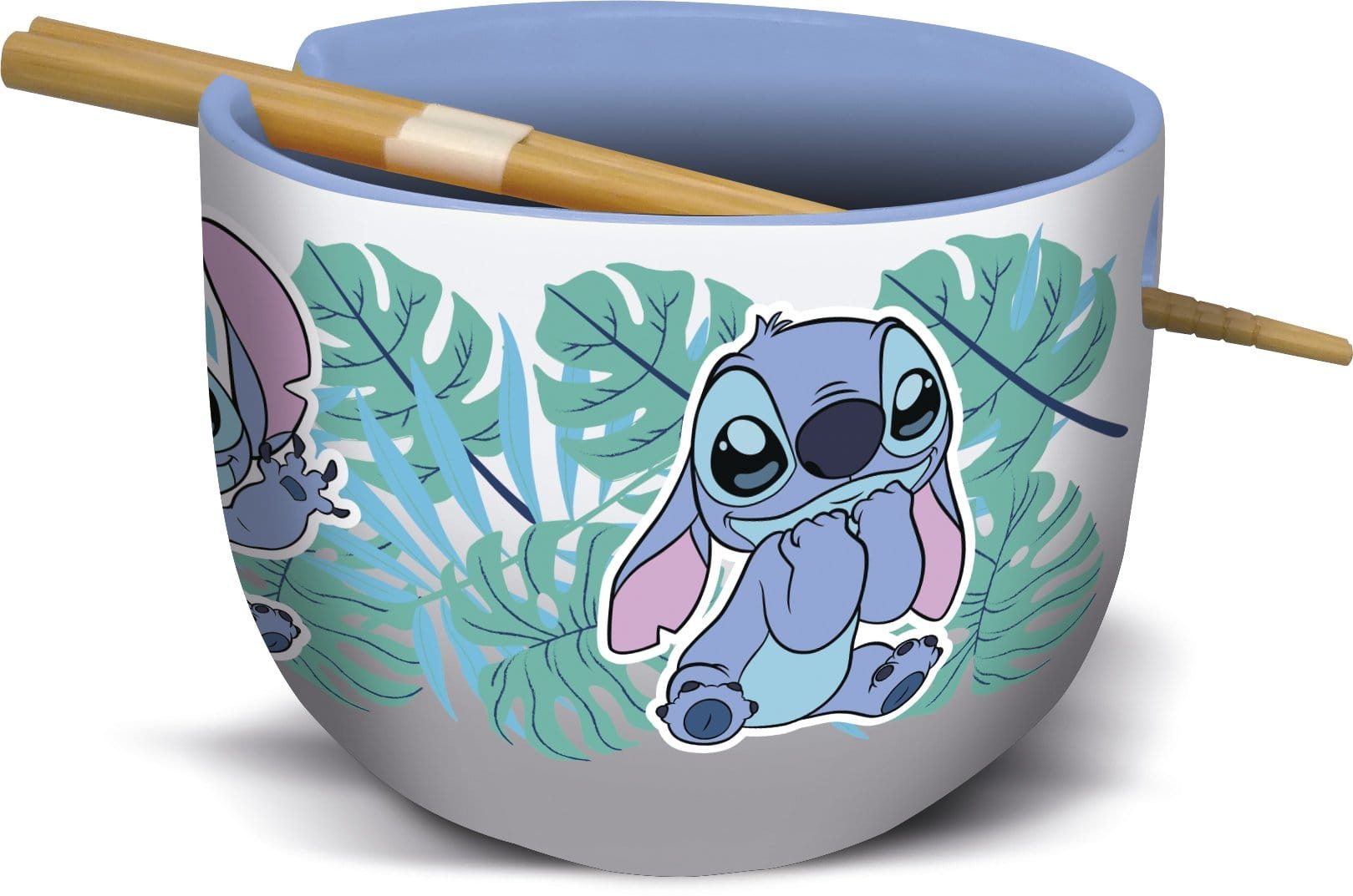 Stor Müslischüssel Lilo & Stitch Ramen-Schüssel mit Stäbchen Stitch Aloha, (1-tlg), Offiziell lizenzierte Schüssel
