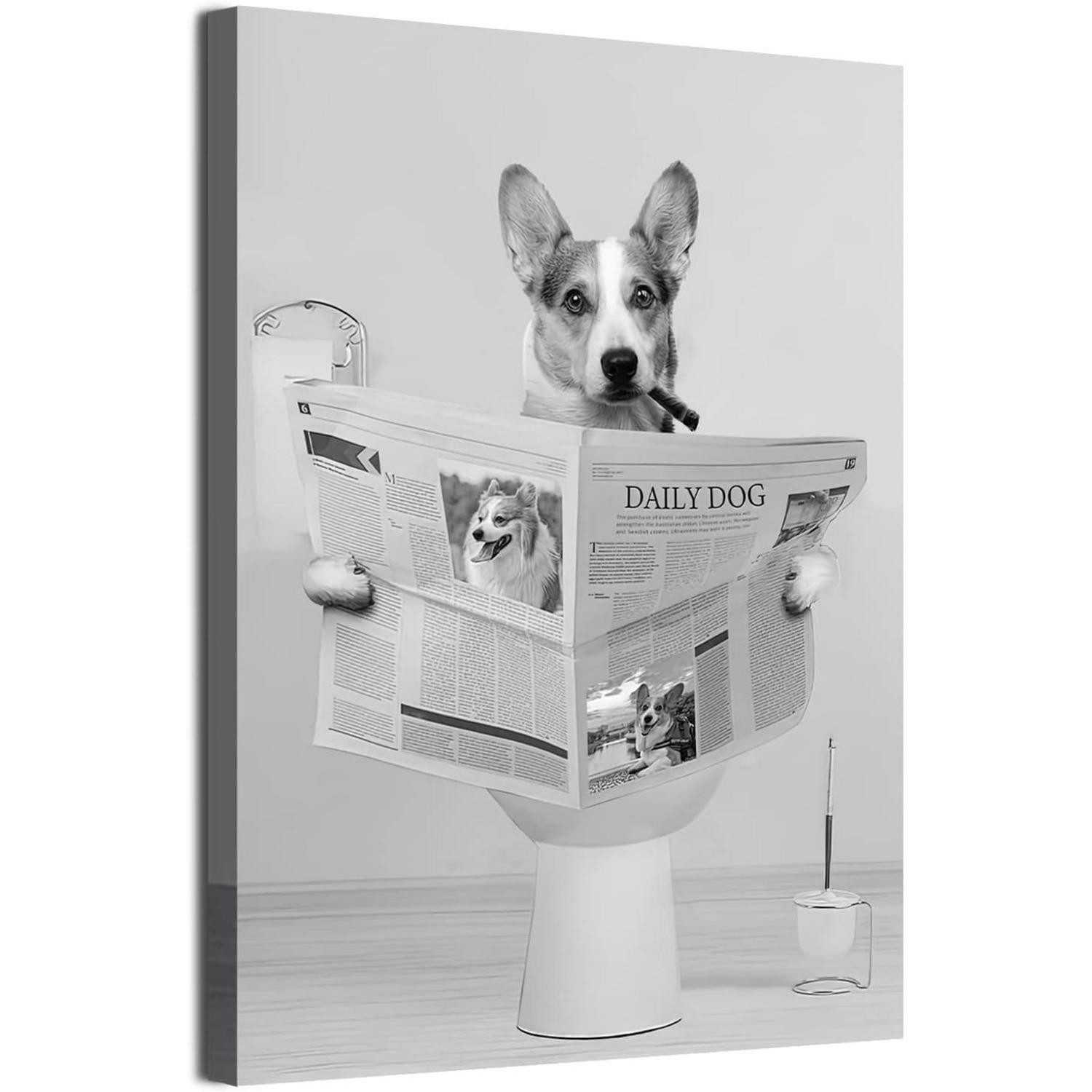 LuxusKollektion Leinwandbild Leinwandbild Hochlandrind schwarz weiß 30x40cm XJG 30L x 40B cm