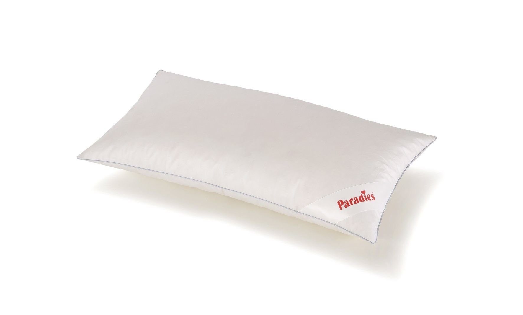Paradies Kopfstützkissen Paradies Подушки MALI BL 40x80 cm weiß Daunenkissen Federkissen