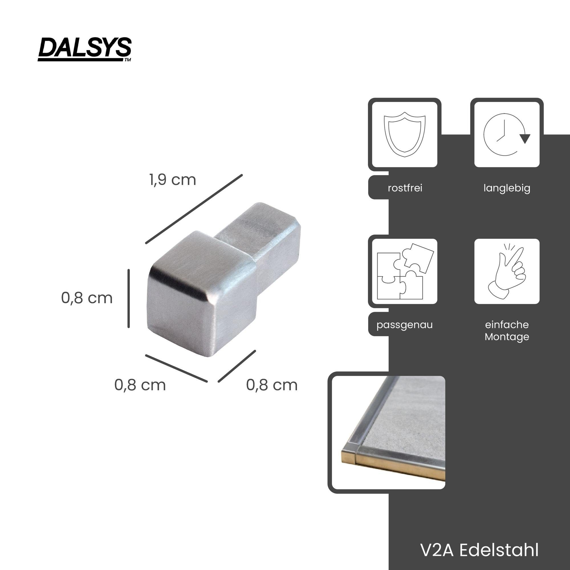 Dalsys Profil (1-St), Endstück für Fliesenschiene günstig online kaufen
