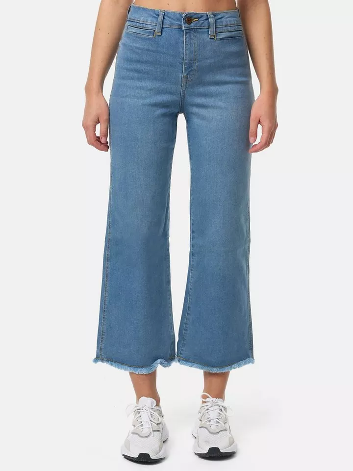 Tazzio Bootcut-Jeans F113 Damen Flared Jeanshose