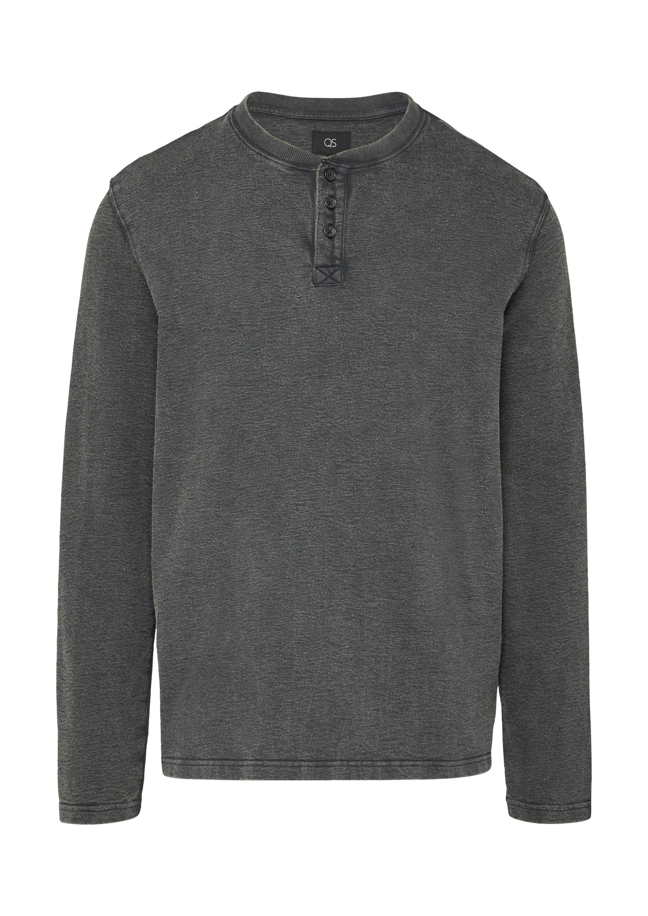 QS Langarmshirt T-Shirt (1-tlg) günstig online kaufen