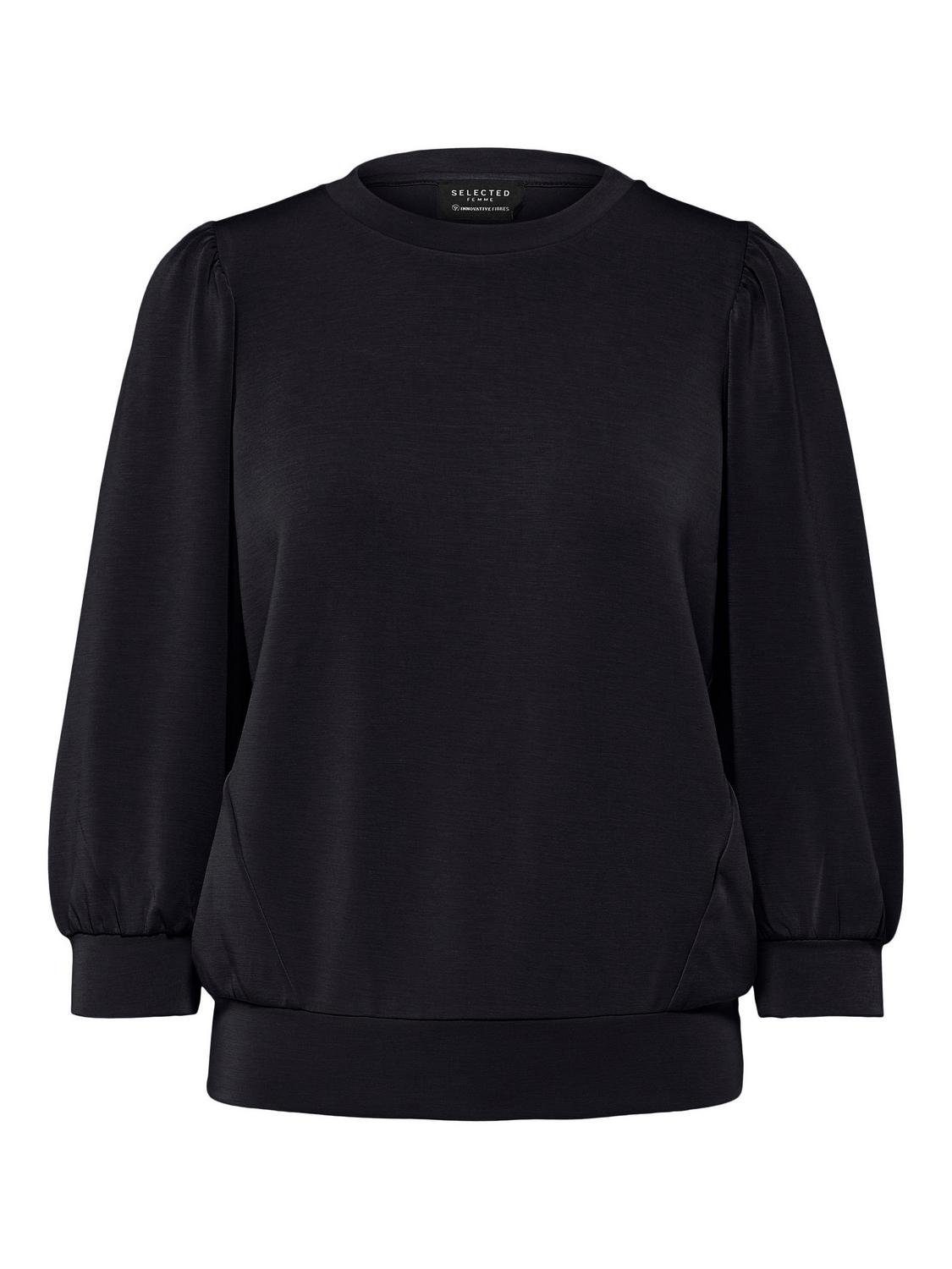 SELECTED FEMME Blusenshirt SLFTENNY 3/4 SWEAT TOP NOOS