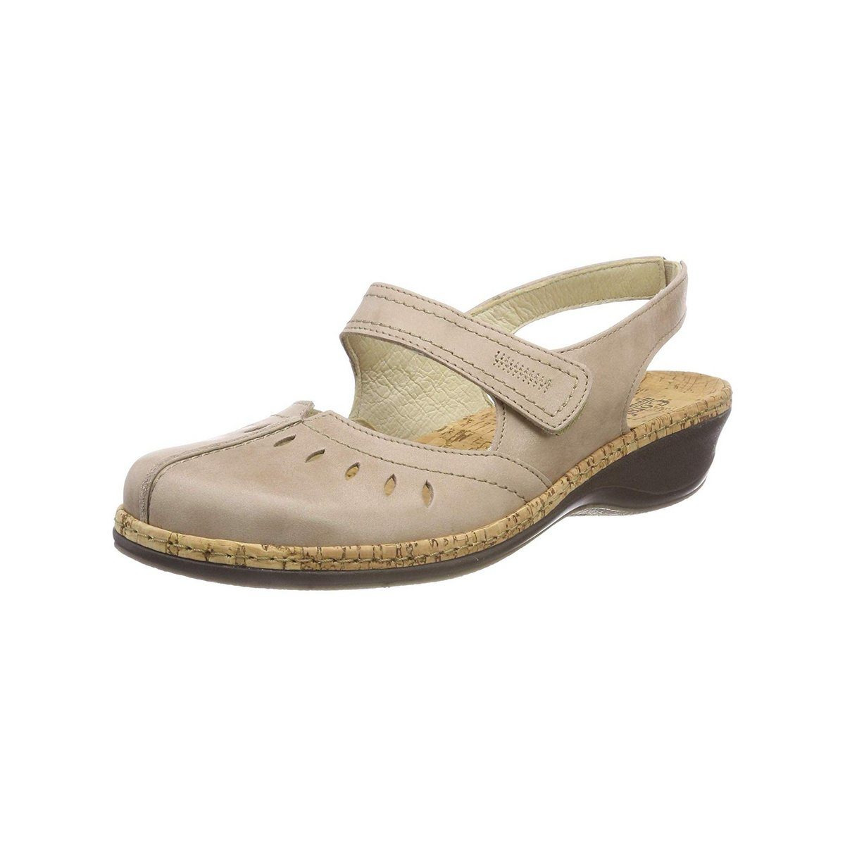 Comfortabel beige Sandale (1-tlg)