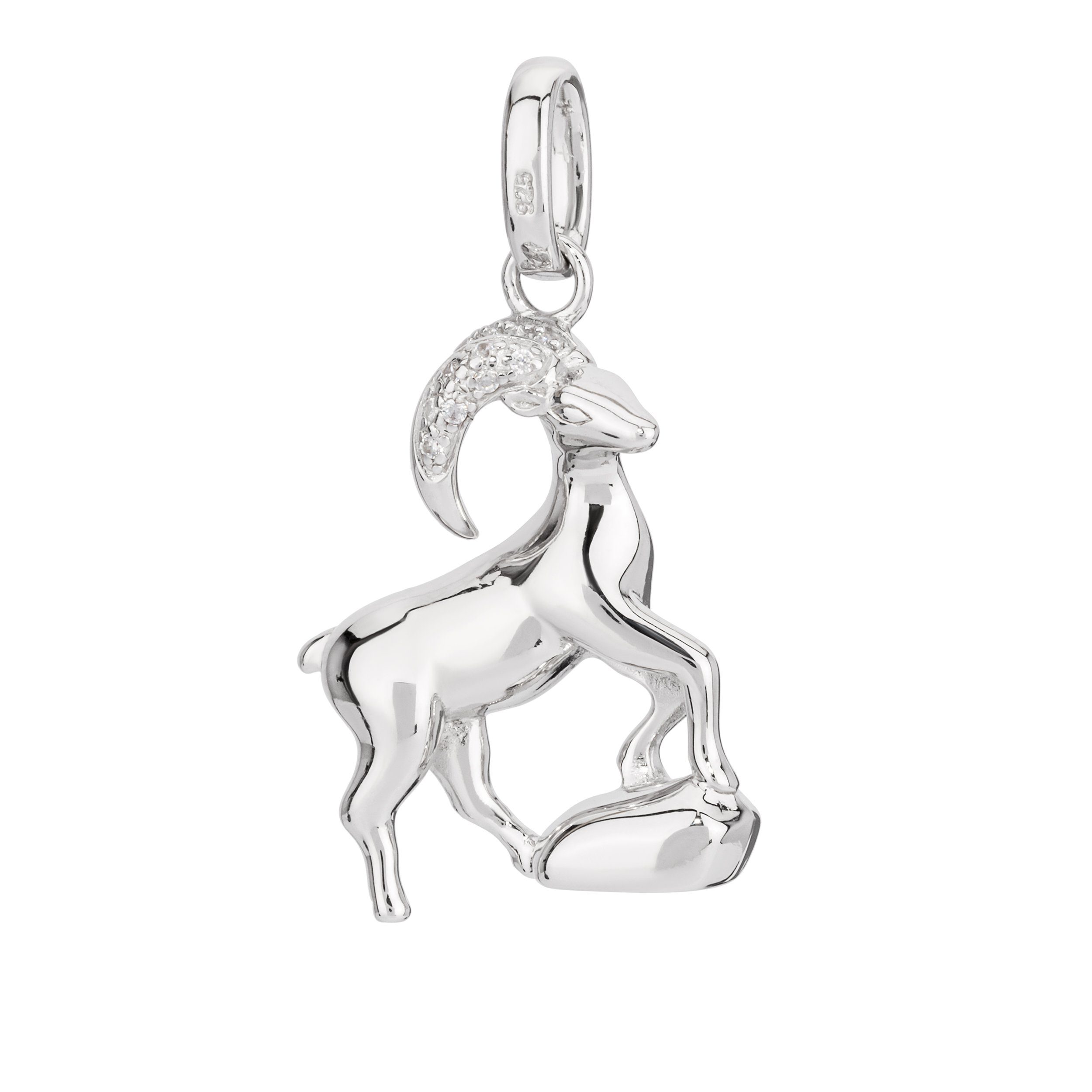 NKlaus Kettenanhänger Kettenanhänger Sternzeichen Steinbock 925 günstig online kaufen