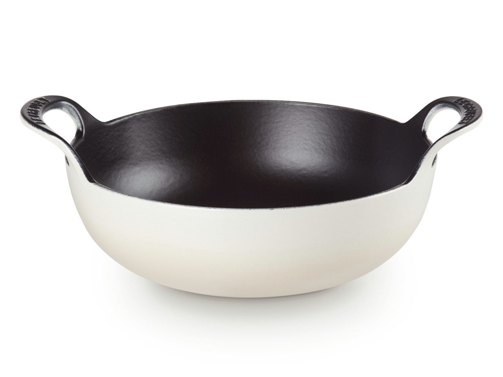 LE CREUSET Kochtopf Balti Dish Tradition rund meringue 24cm, Emailliertes Gusseisen