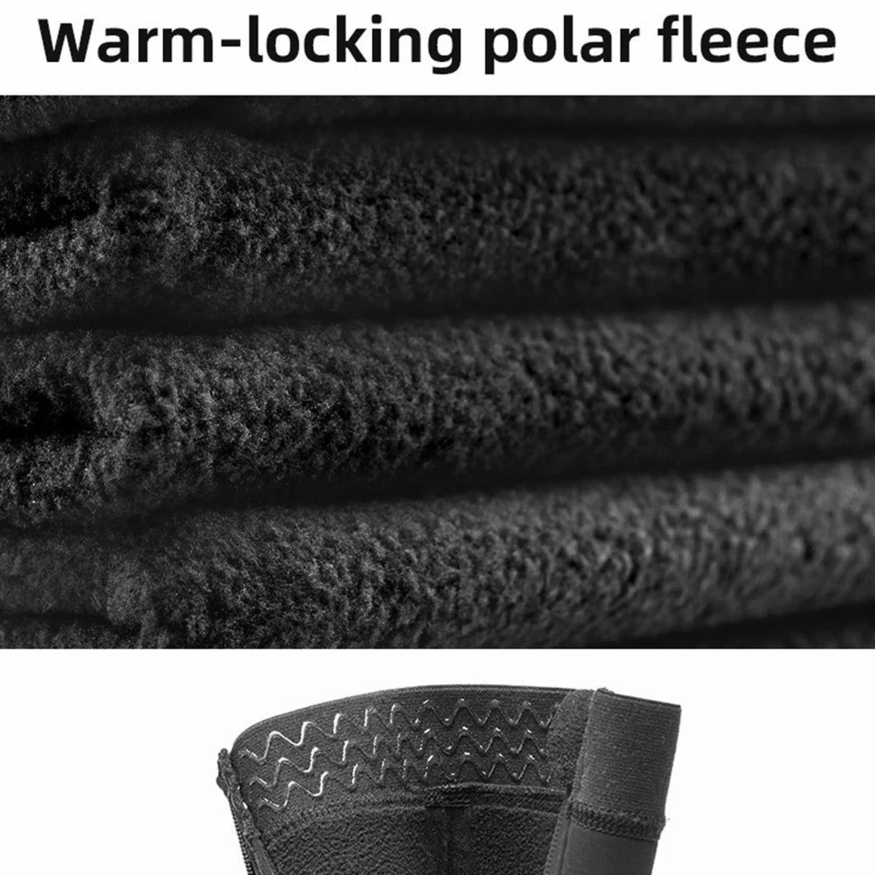 Sport-Knight® Schuhüberzieher Winter Fahrrad Überschuhe Fleece wasserabweisend 39-46