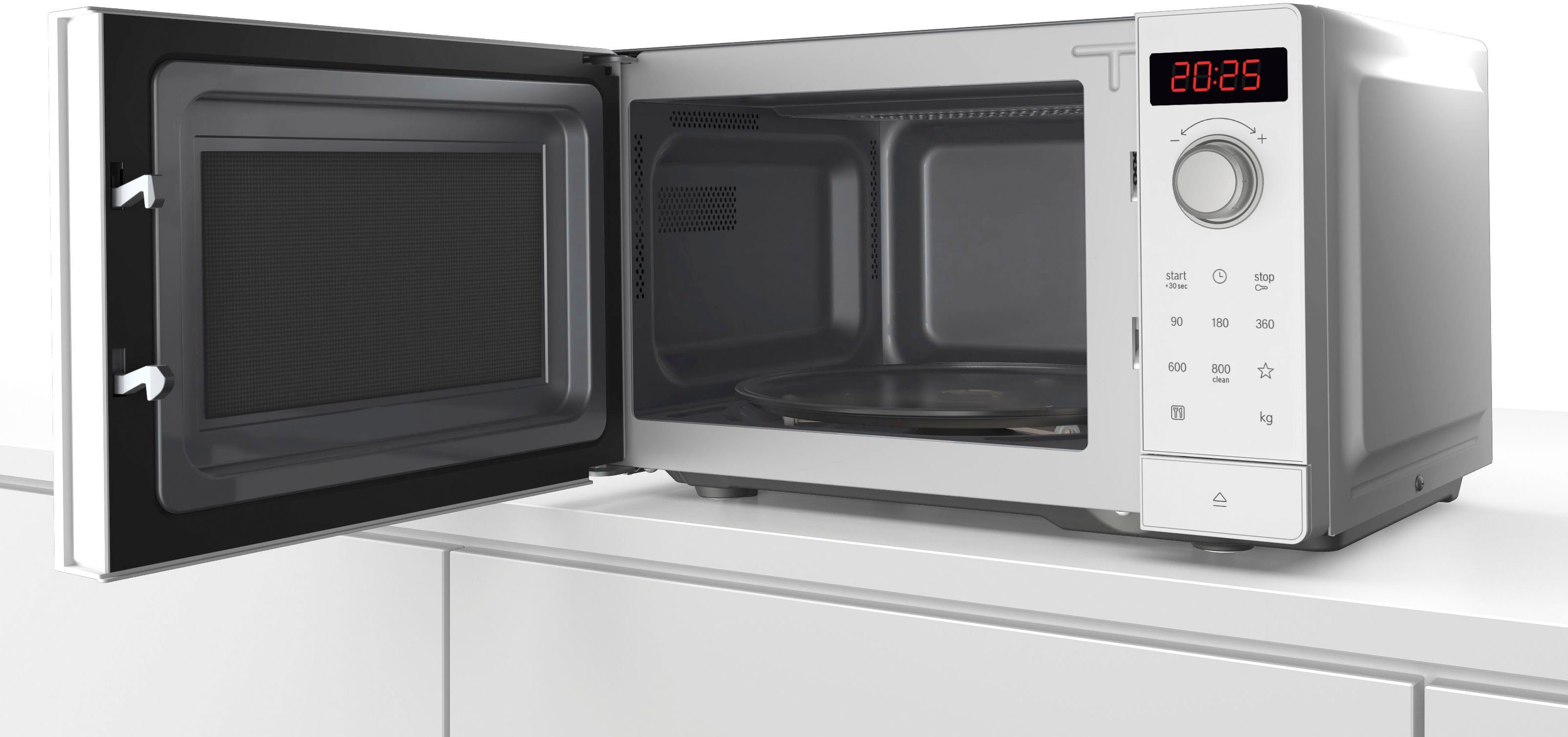 BOSCH Mikrowelle FFL023MW0, Mikrowelle, 20 l