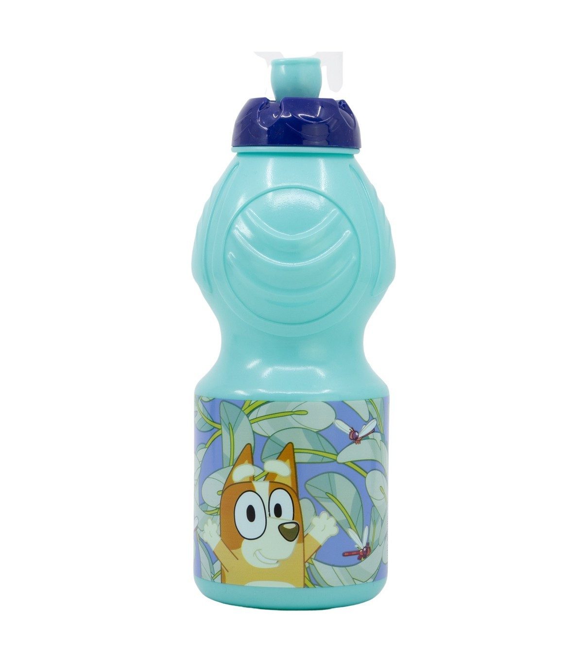 Bluey Trinkflasche Kindertrinkflasche 400 ml für Schule und Freizeit