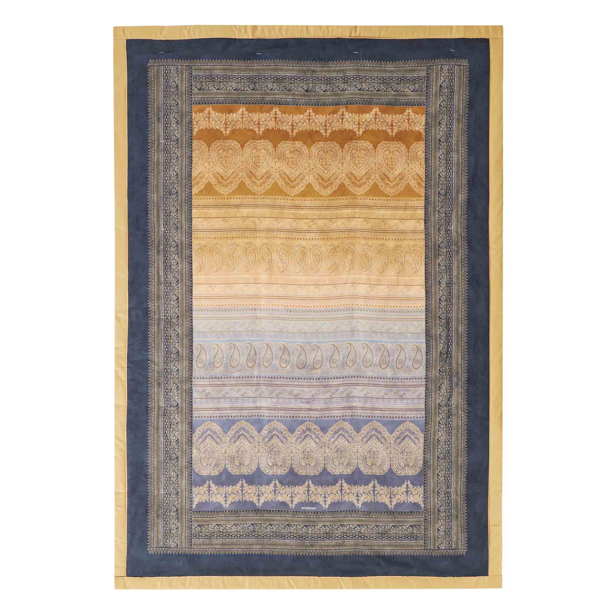 Plaid BRUNELLESCHI, Bassetti, aus Baumwolle mit Paisleymuster