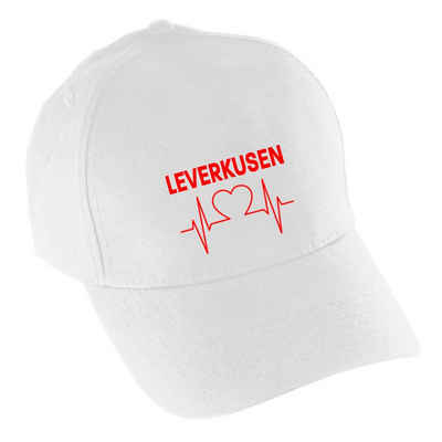 multifanshop Baseball Cap Leverkusen - Herzschlag - Mütze