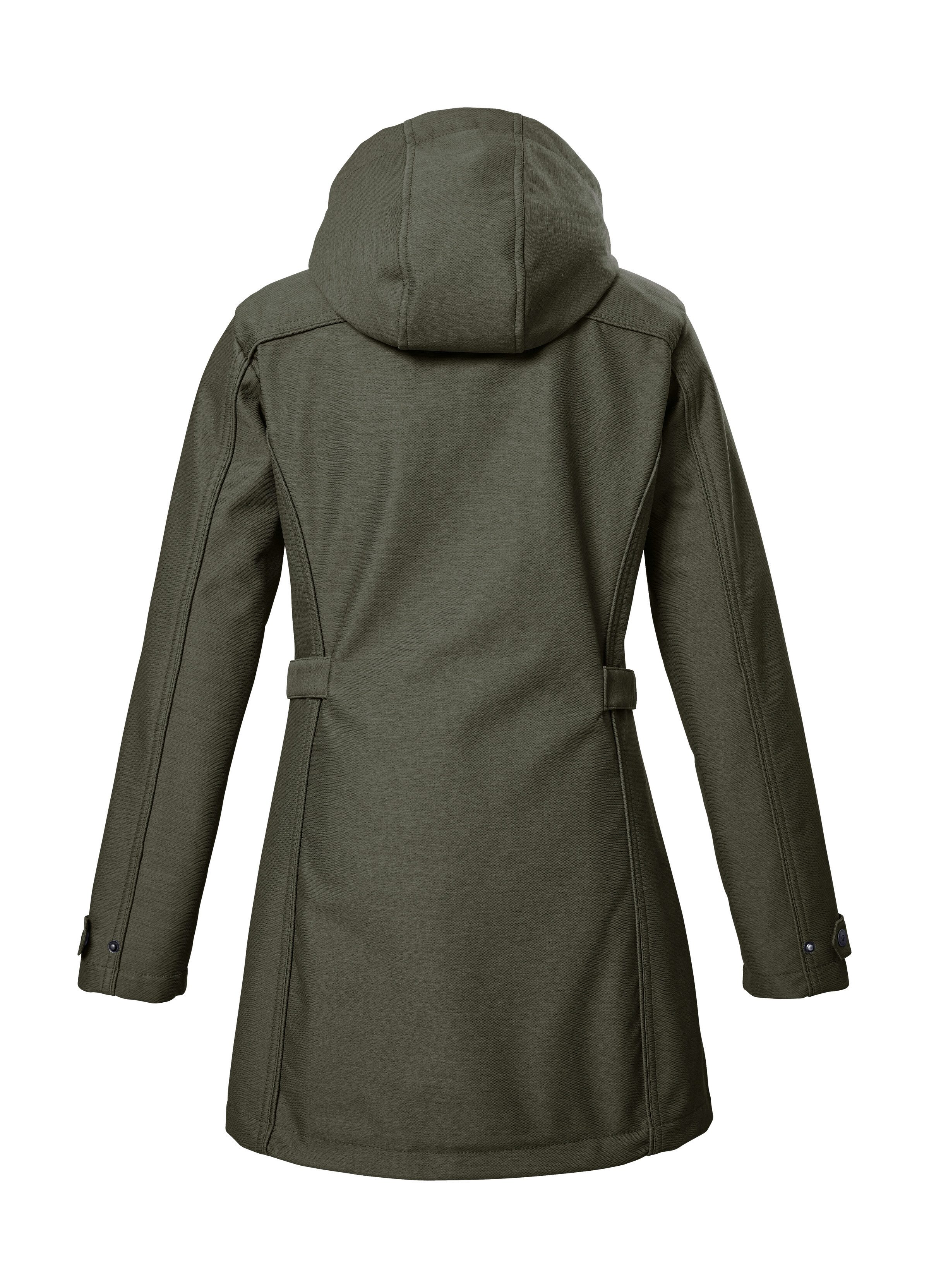 G.I.G.A. DX by killtec Softshellparka GW 22 WMN SFTSHLL PRK Softshell Parka, 8.000 mm wasserdicht, atmungsaktiv, abzippbare Kapuze