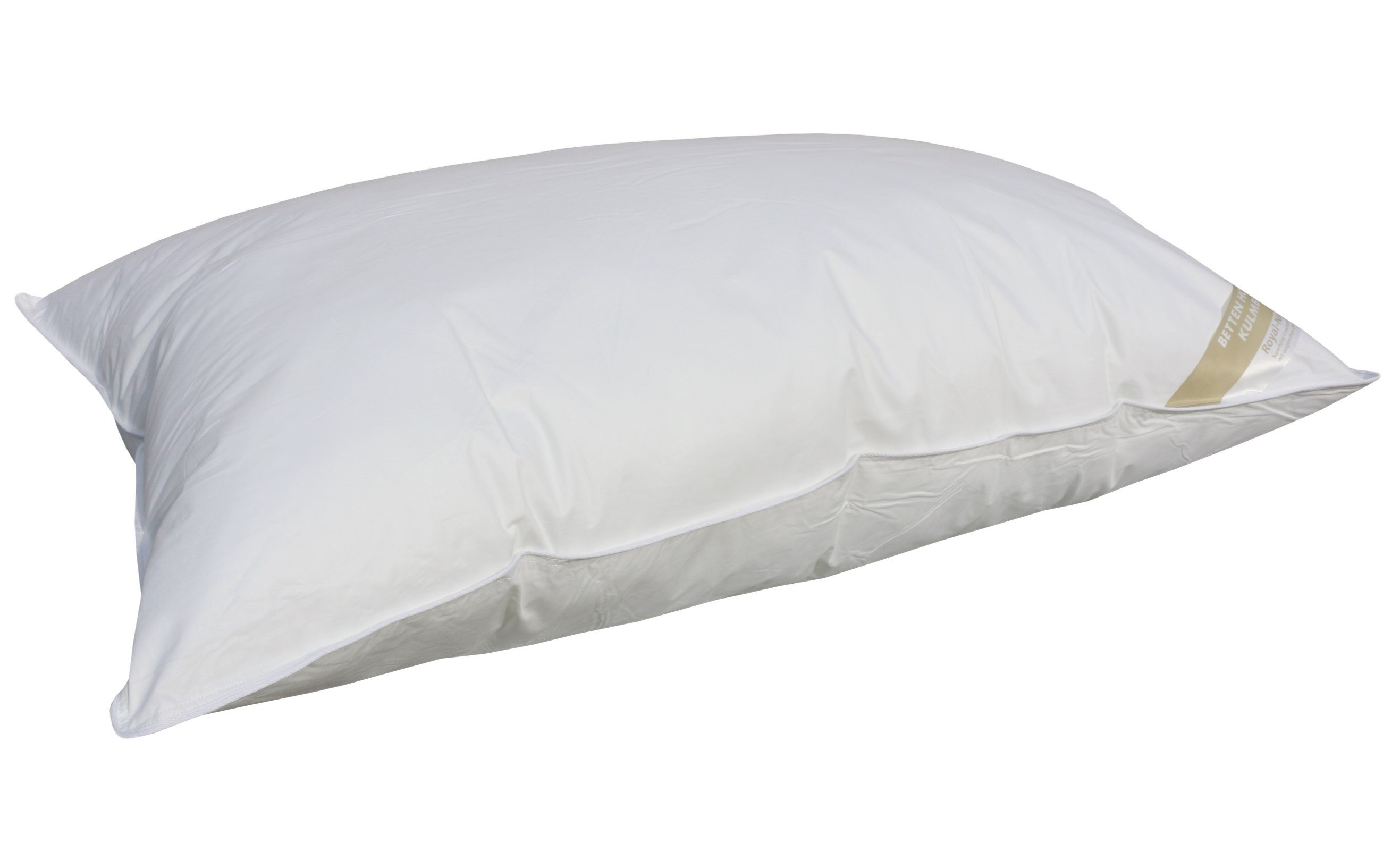 Betten Hofmann Kunstfaserkopfkissen Betten Hofmann Basic Allergiker Faserkopfkissen 65x100 cm prall 950 g, Füllung: 100% Polyester-Hohlfaserkugel, Bezug: 100% Baumwolle, Seitenschläfer, prall befüllt, für Allergiker geeignet, hergestellt in Deutschland