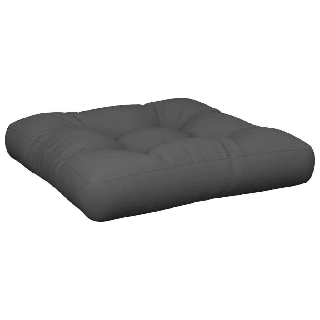 vidaXL Sitzauflage Palettenkissen Anthrazit 58x58x10 cm günstig online kaufen