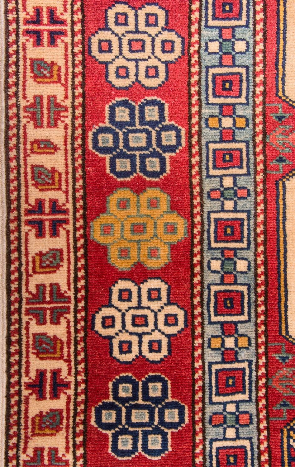 Wollteppich »Schirwan Teppich handgeknüpft rot«, morgenland, rechteckig, Höhe 6 mm-kaufen