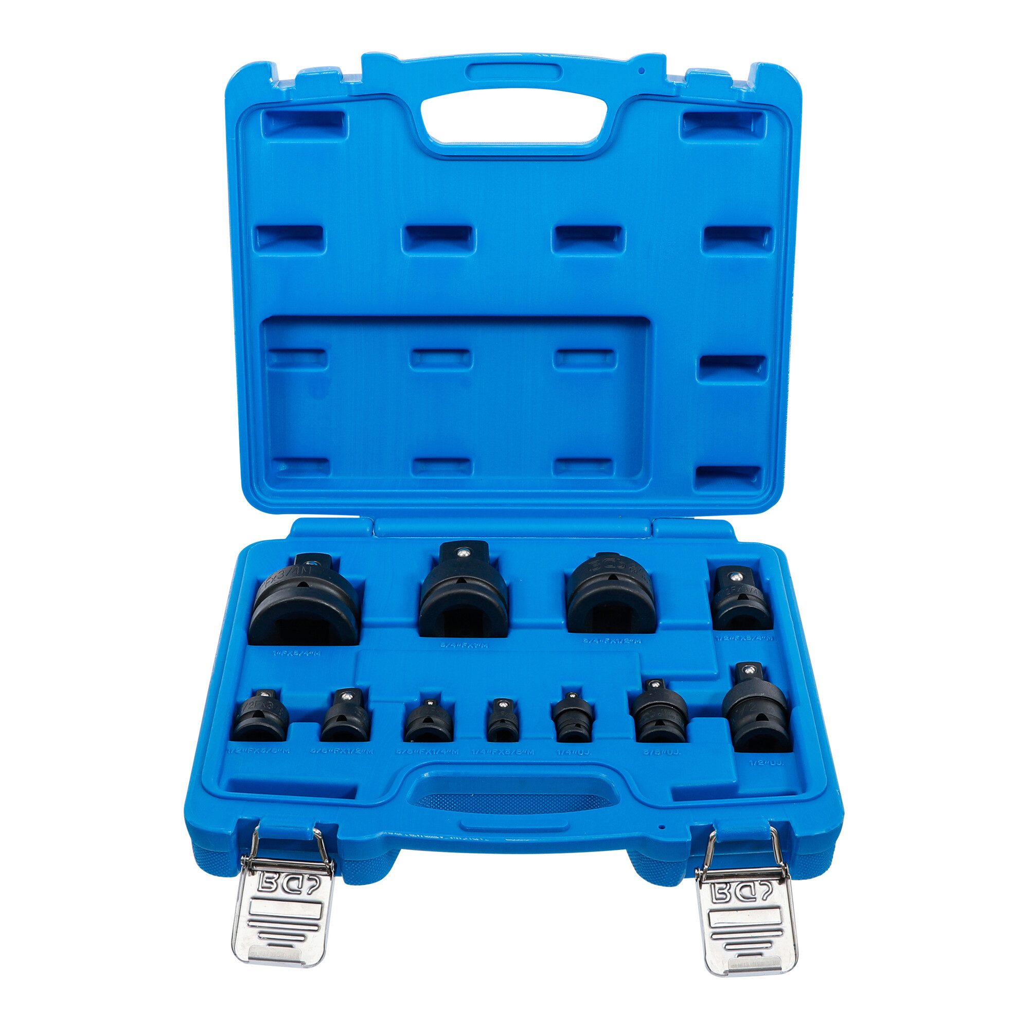 BGS technic Steckschlüssel BGS Kraft-Adapter- und Kugelgelenk-Satz 6,3 mm - 25 mm (1) 11-tlg.
