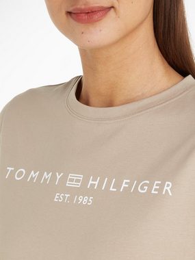 Tommy Hilfiger Shirtkleid RLX CORP LOGO TSHIRT DRS SS mit Logoschriftzug