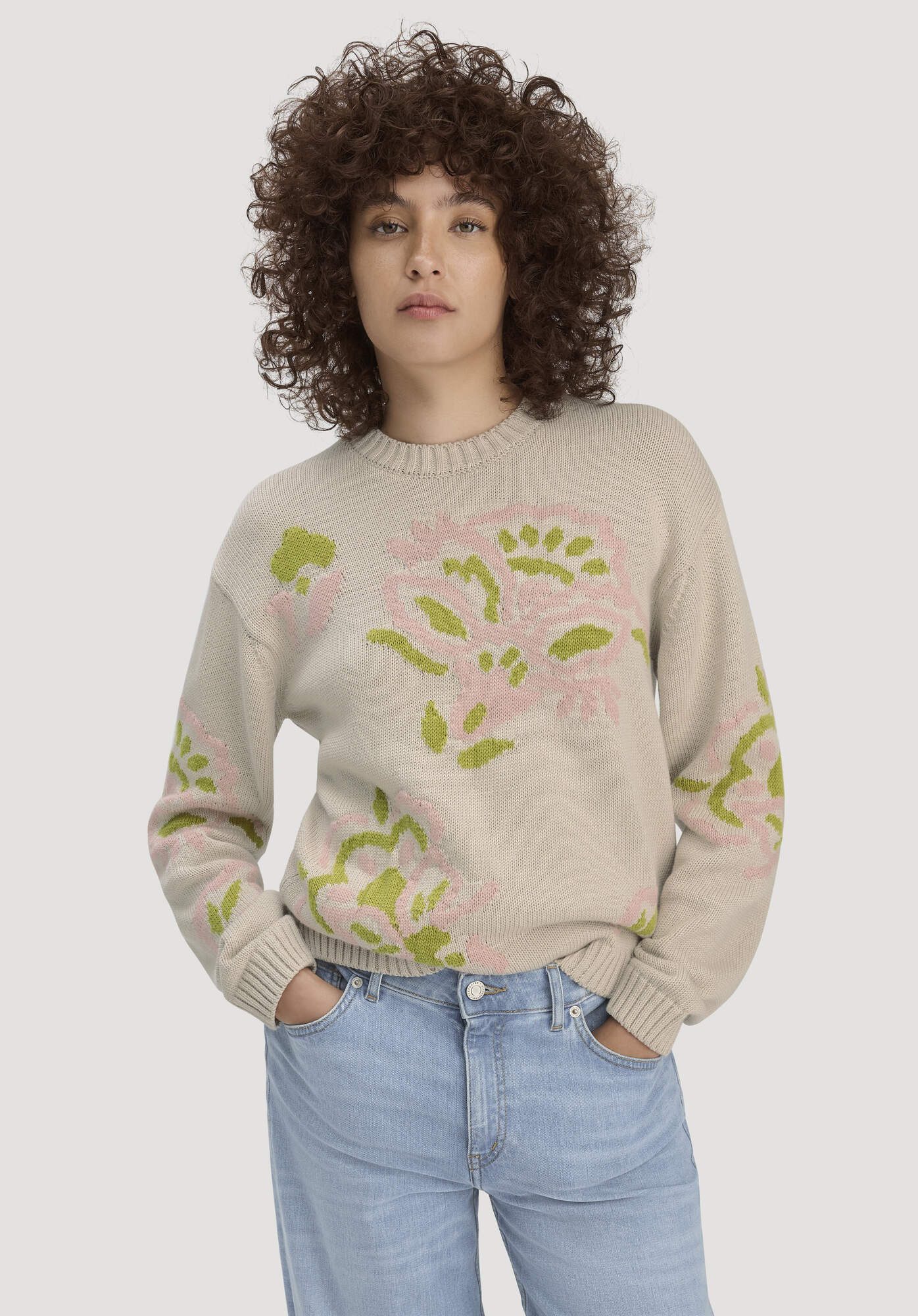 Hessnatur Strickpullover (1-tlg)
