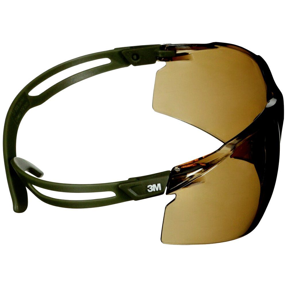 Grün Schutzbrille mit Antibeschlag-Schutz 3M 3M SF505SGAF-DGR Arbeitsschutzbrille SecureFit
