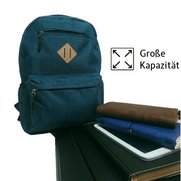 VEGMANN Daypack TG200 rucksack damen herren schulrucksack cityrucksack, mit Laptopfach bis zu 13 zoll Wasserdicht rucksack daypack