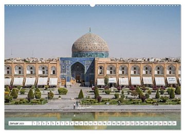 CALVENDO Wandkalender Städte des Irans - Isfahan (Premium, hochwertiger DIN A2 Wandkalender 2023, Kunstdruck in Hochglanz)