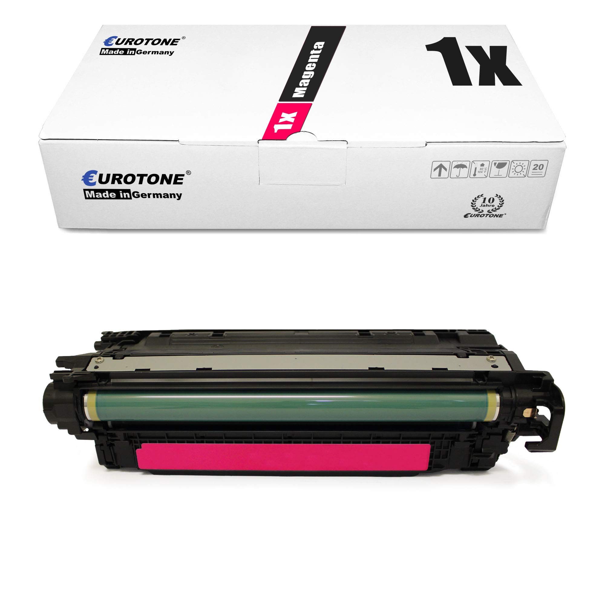 Eurotone Tonerkartusche CE252A, CE253A, (Einzelpack, 1-St), Kompatibel, sofort einsatzbereit
