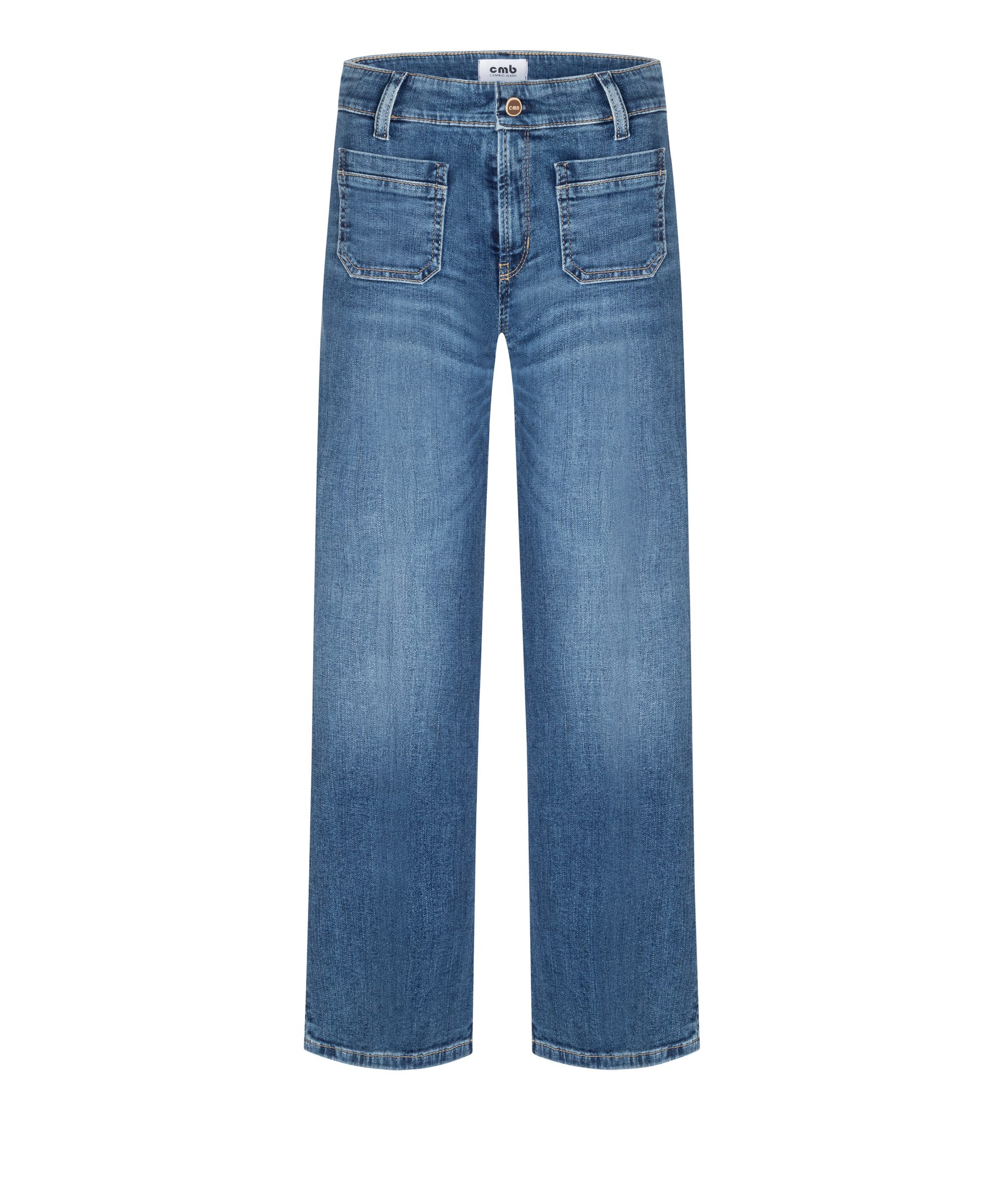 Cambio 5-Pocket-Jeans Tess pocket cropped summer glam used günstig online kaufen