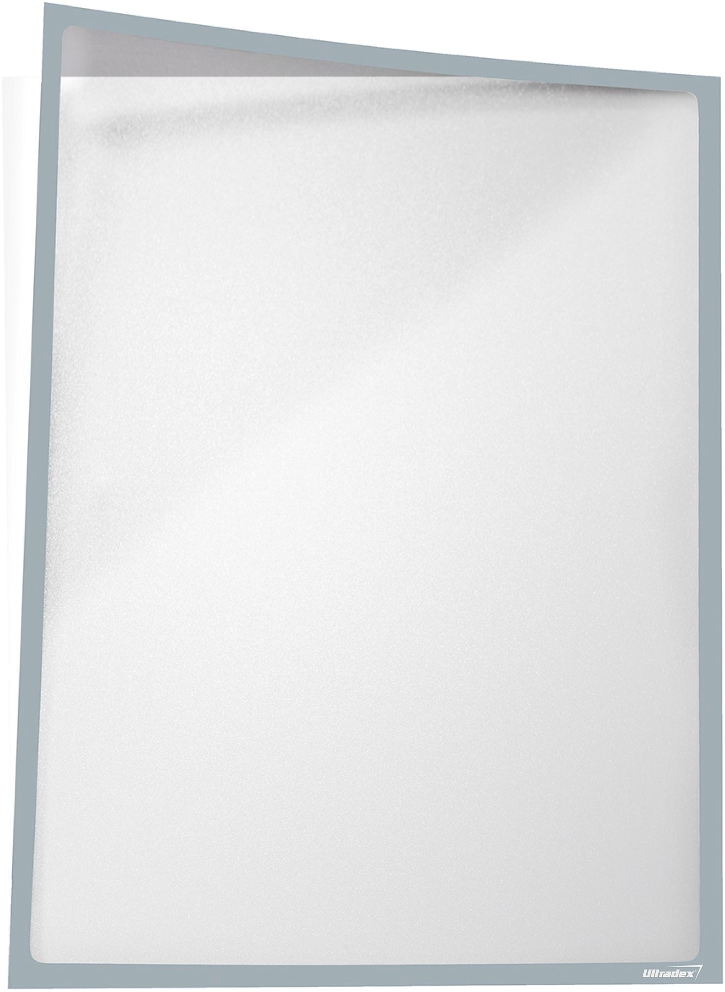 Fächermappe Infotasche magnetisch für DIN A3 435x312mm hoch/quer VE=5 Stück grau