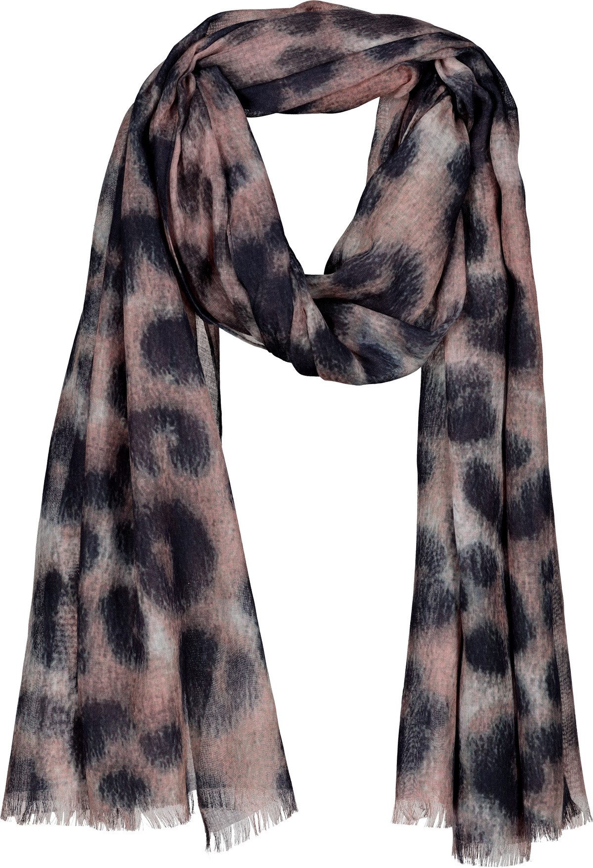 Monari Modetuch Schal milk chocolate gemustert günstig online kaufen