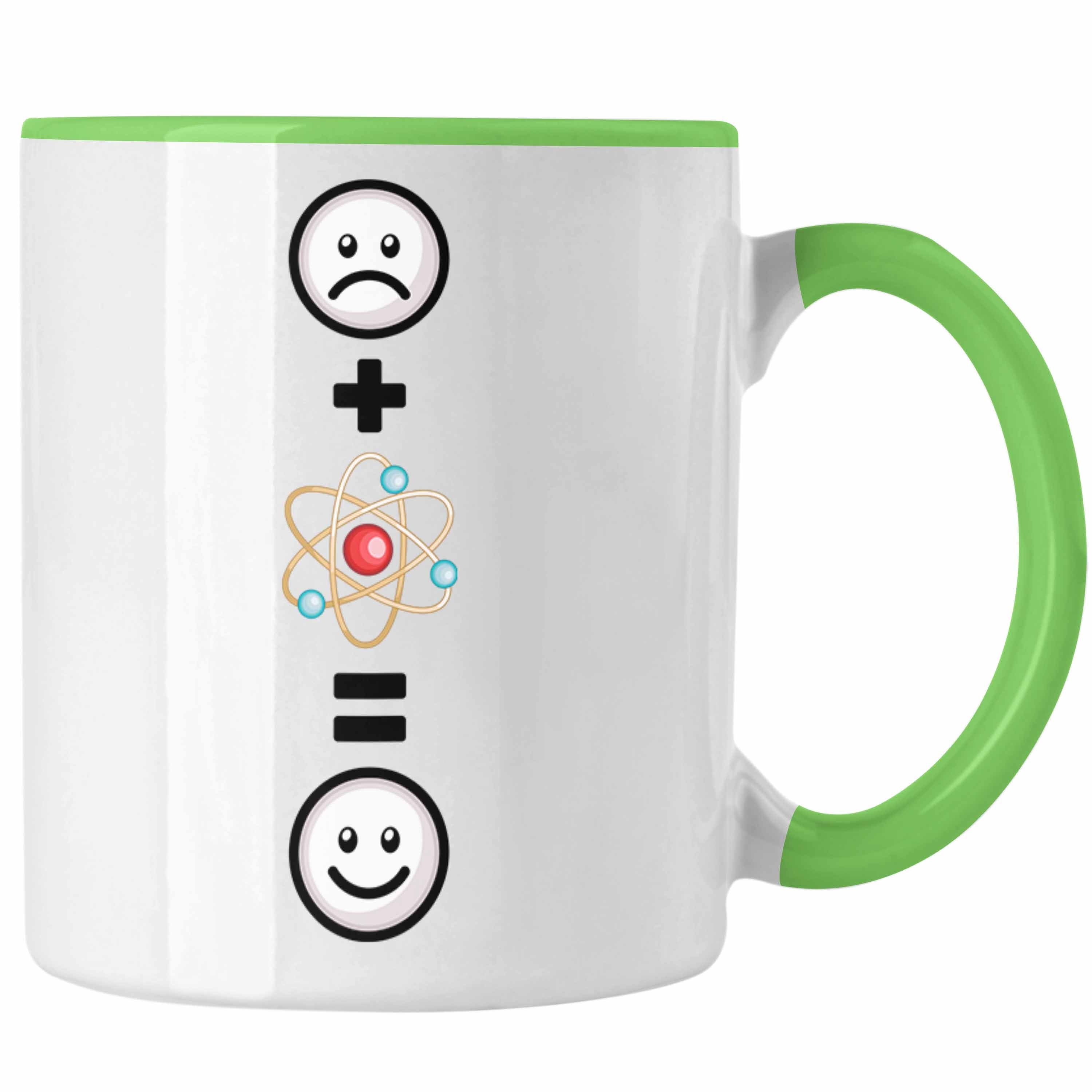 Trendation Tasse Physiker Tasse Geschenk für Physik Lustige Geschenkidee :(Phsyik Te Grün