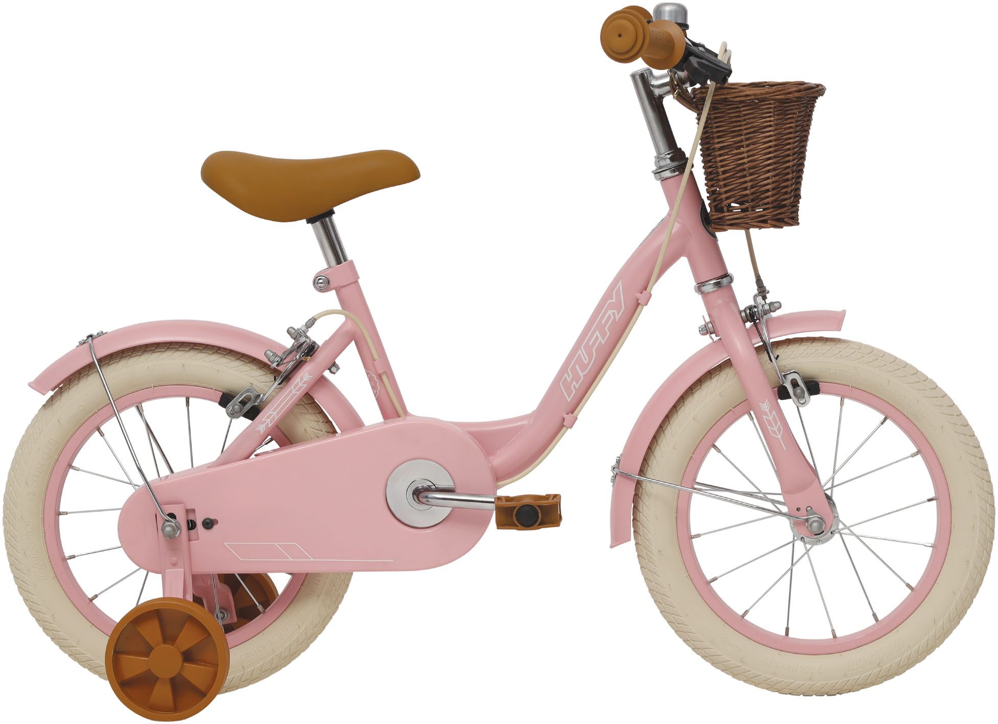 Huffy Kinderfahrrad Vintage 14-Zoll Ein-Gang-Mädchenfahrrad