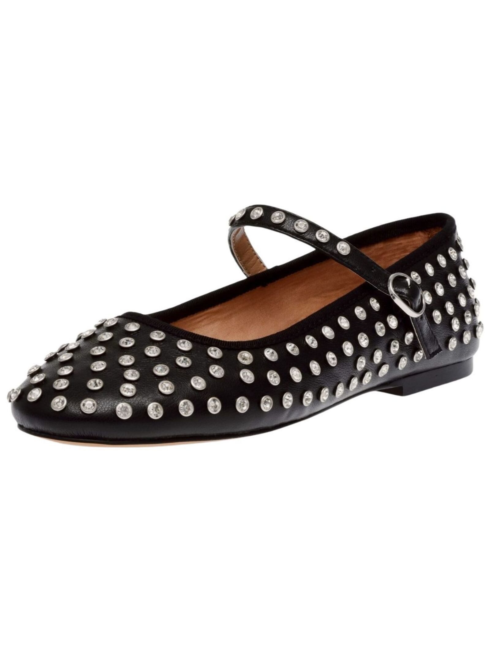 STEVE MADDEN Ballerinas Lederimitat Riemchenballerina