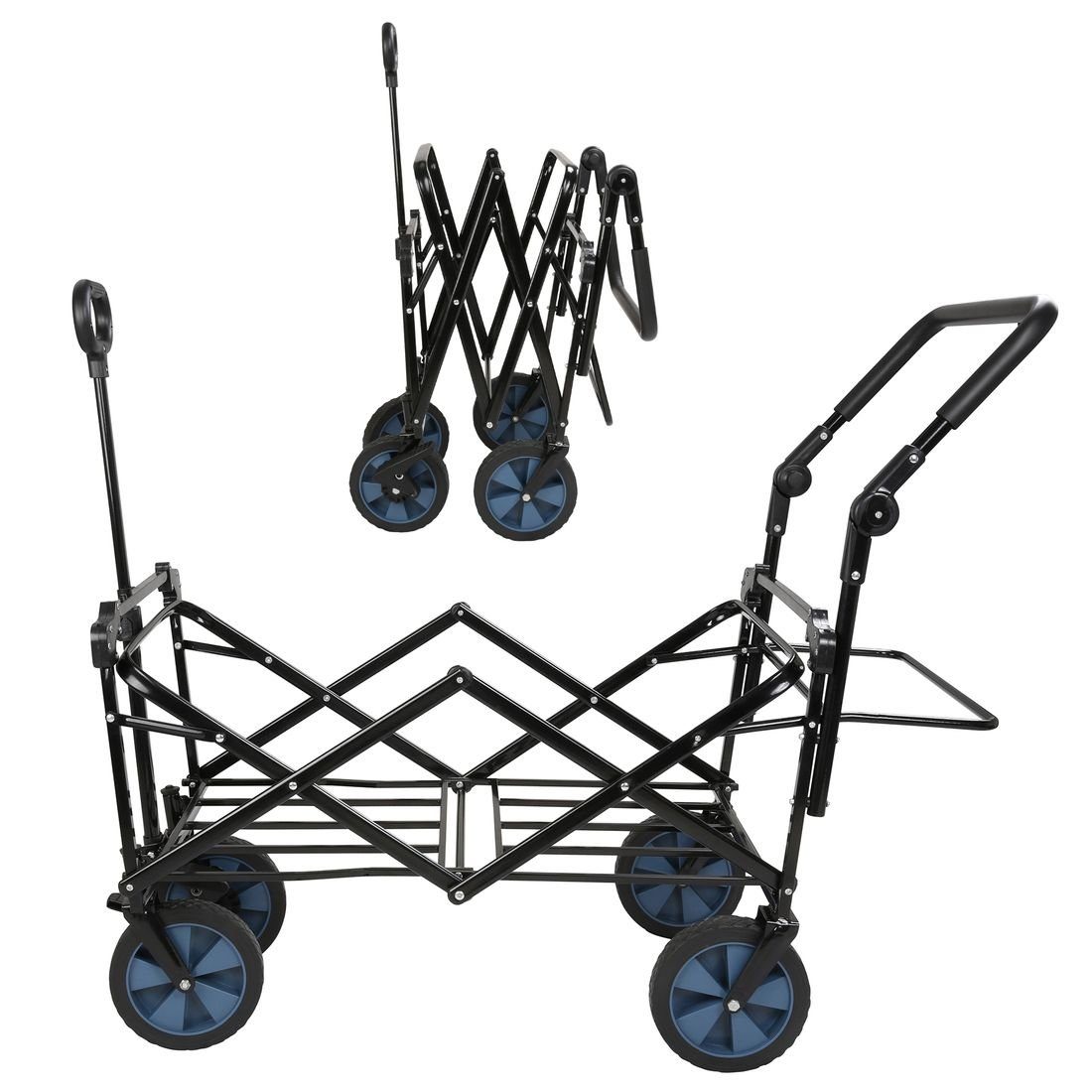 yourGEAR Bollerwagen your GEAR Trolley Cirrus XL Bollerwagen Dach Bremsen Kühltasche 80 kg