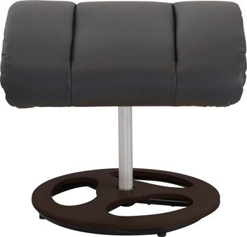 Home affaire Relaxsessel Toulon (2-St., Bestehend aus Sessel und Hocker), inklusive Hocker, mit Relaxfunktion, zwei Beingestelle, Sitzhöhe 45 cm