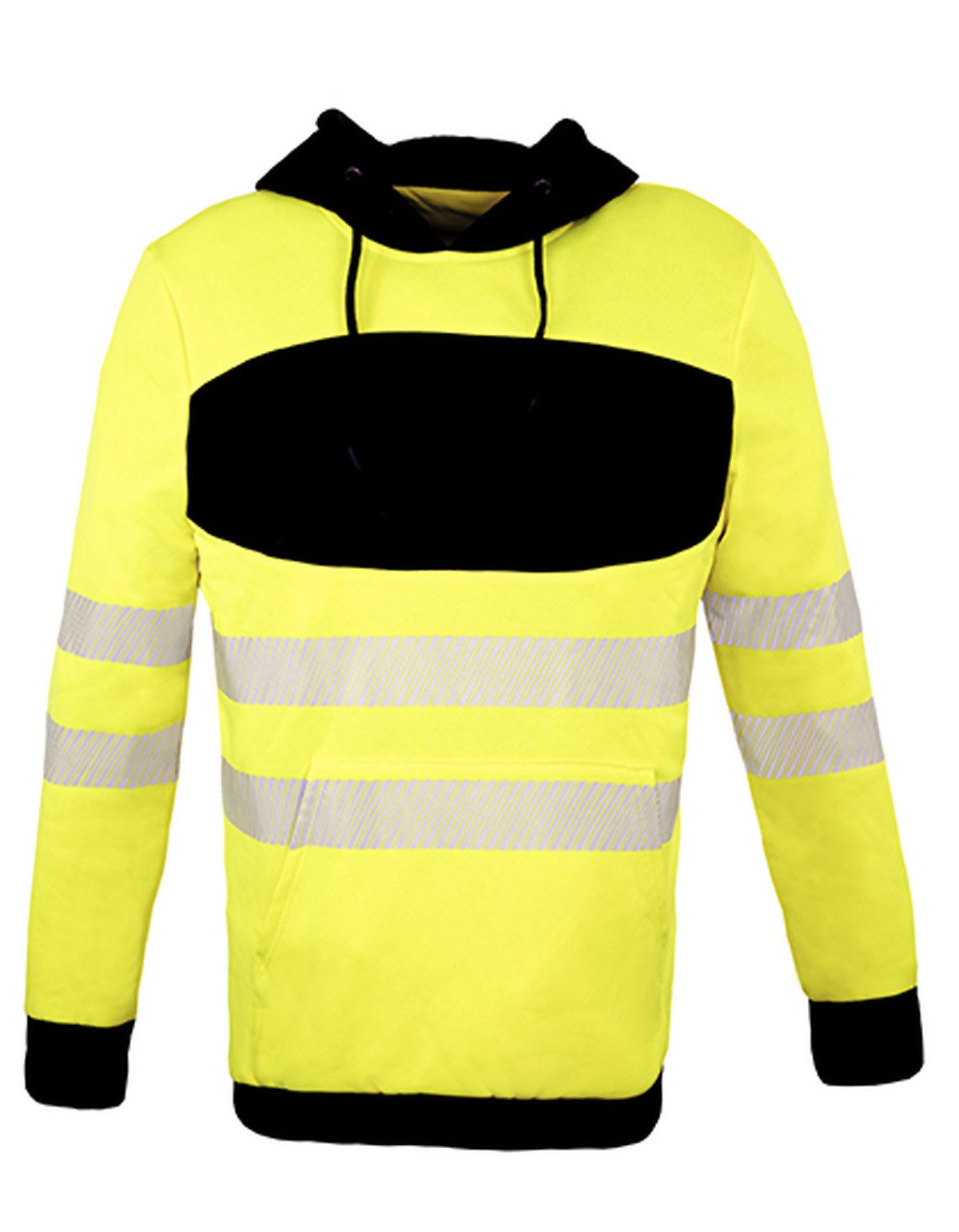 korntex Arbeitshose EOS Hi-Vis Workwear Hoody With Printing Area