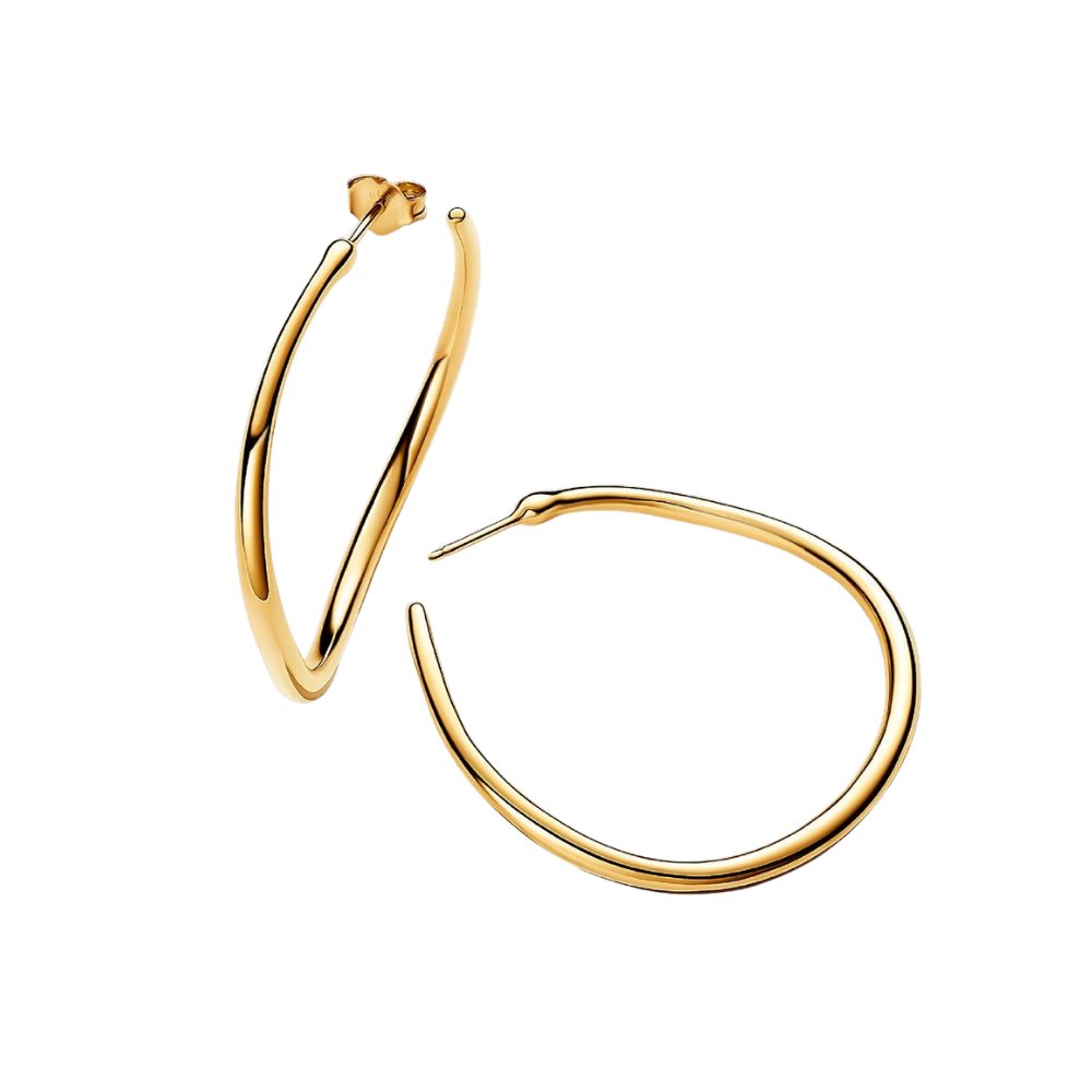 Pandora Paar Creolen 263299C00, vergoldet, 42 mm, Pandora, Pandora Essence, Creolen