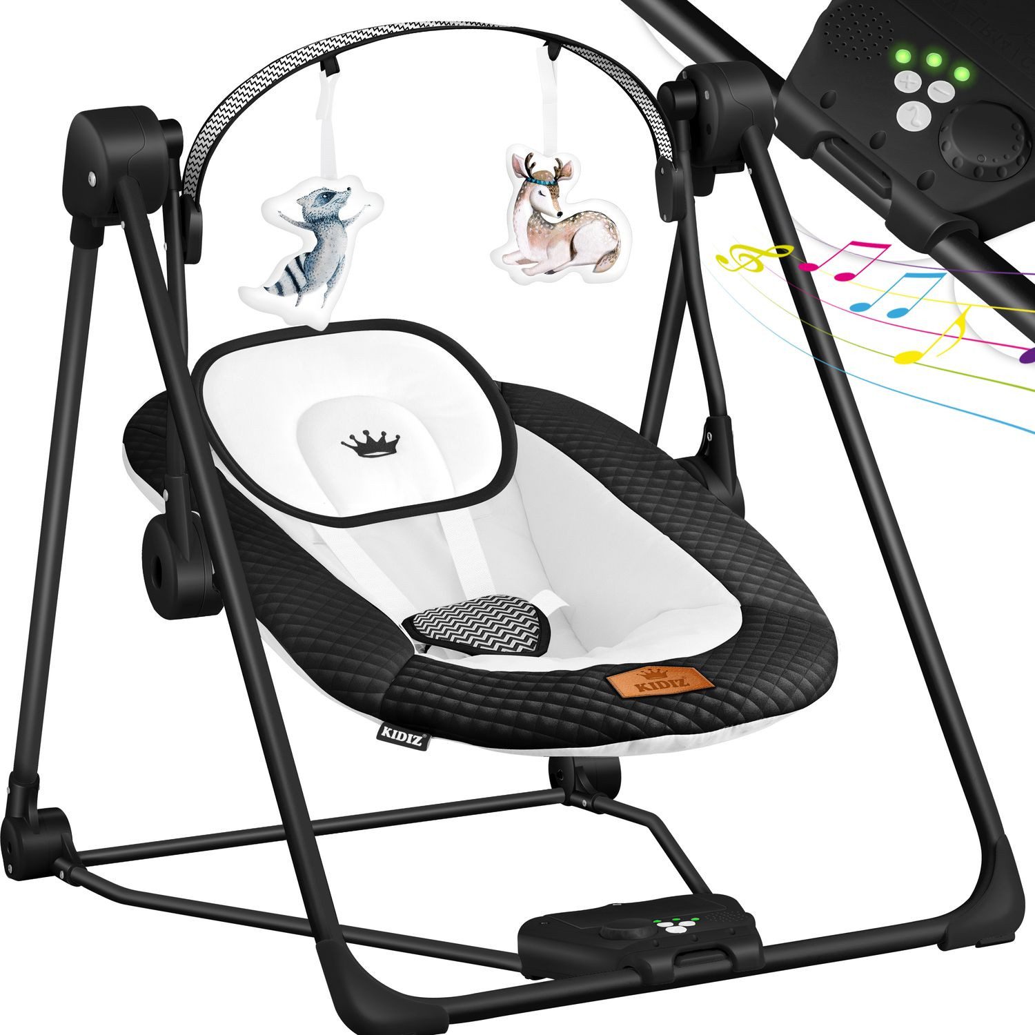 KIDIZ Babywippe, Babywippe Babyschaukel mit Geschwindigkeitseinstellungen günstig online kaufen