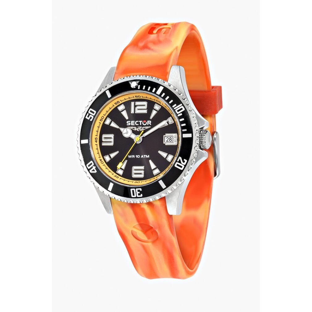 Sector Luxusuhr Herren Uhrenbeweger Collection 230 Silikon orange R3251161022