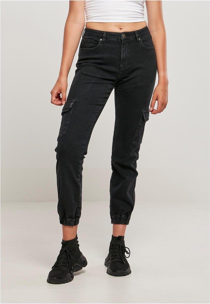 URBAN CLASSICS Cargohose Organic Stretch Denim Cargo