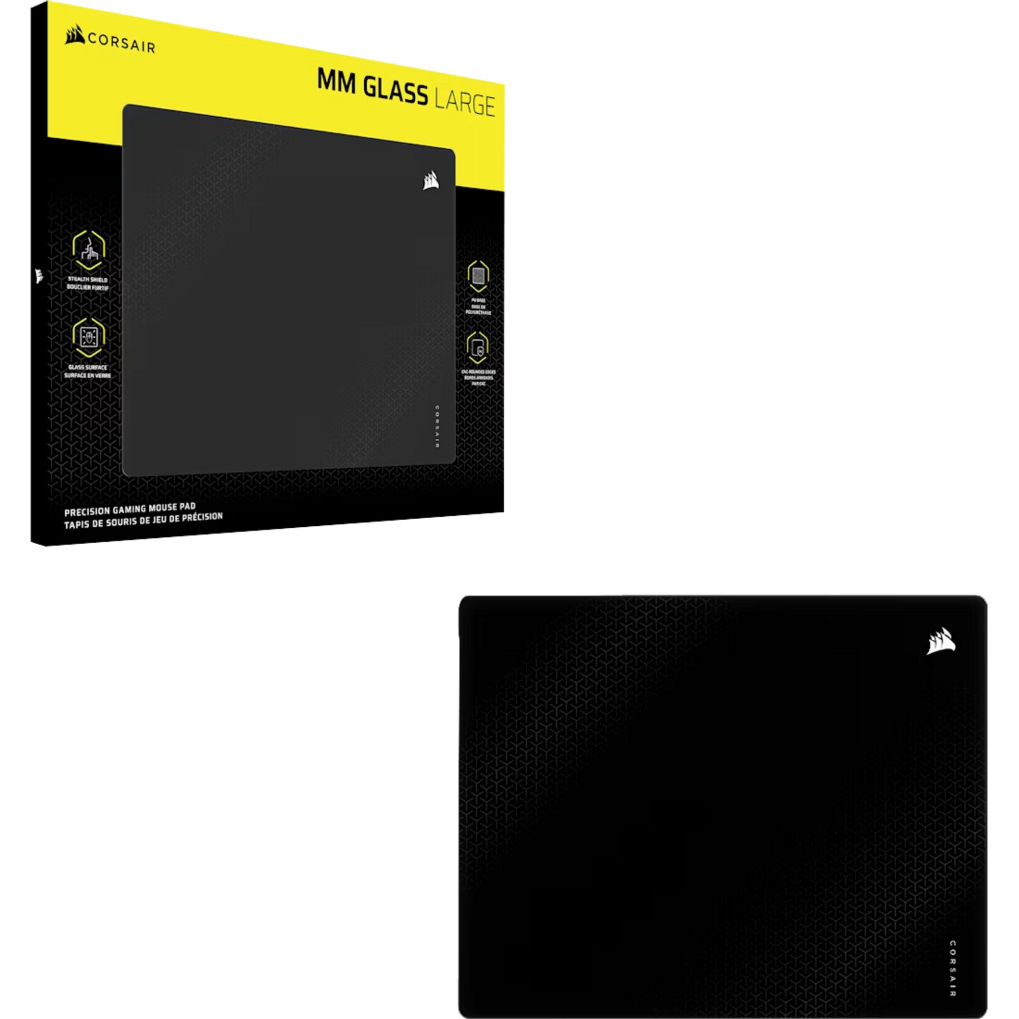Corsair Mauspad Corsair MM Glass, Gaming-Mauspad