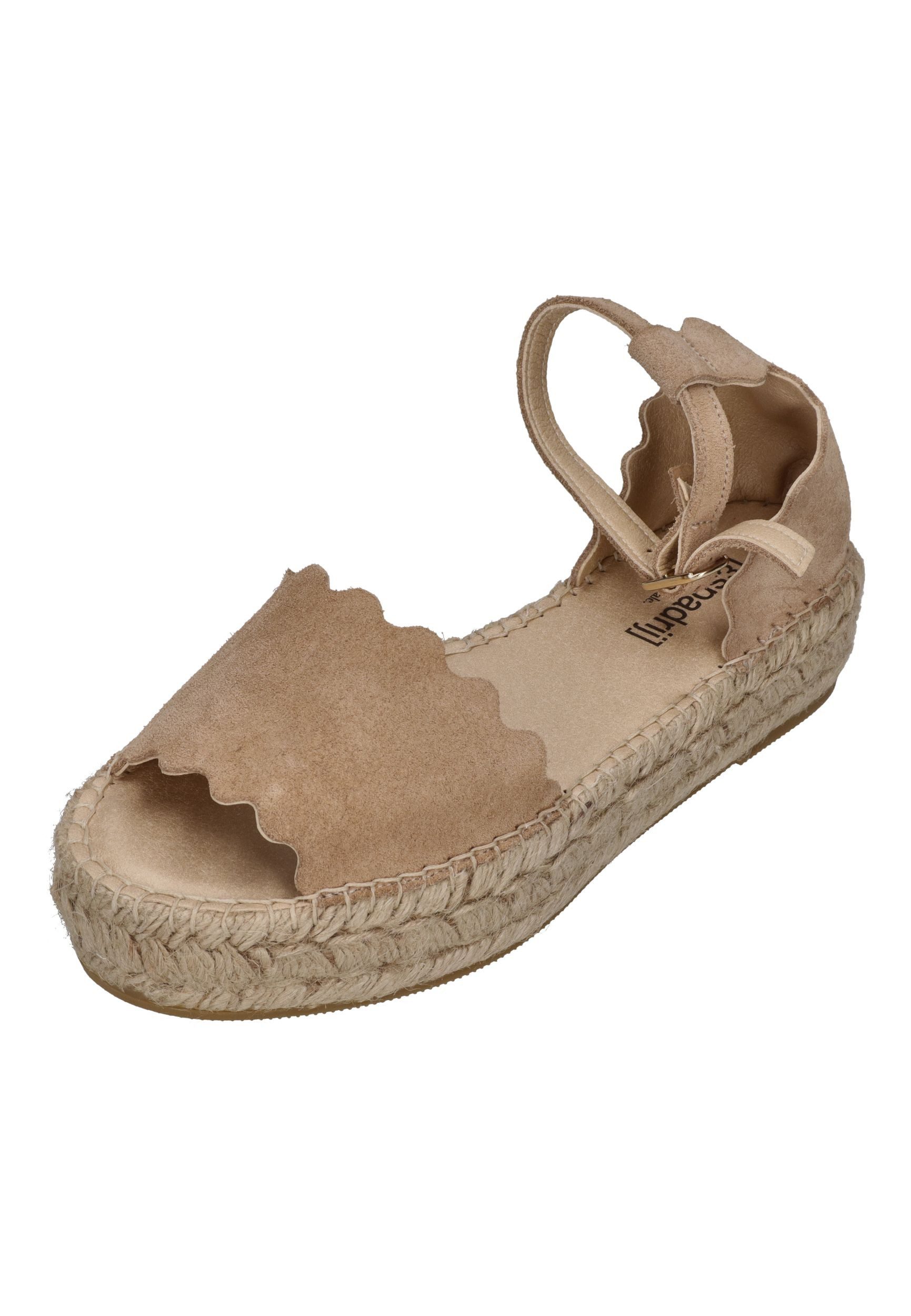 espadrij l´originale LYON Sandalette Tan Clair