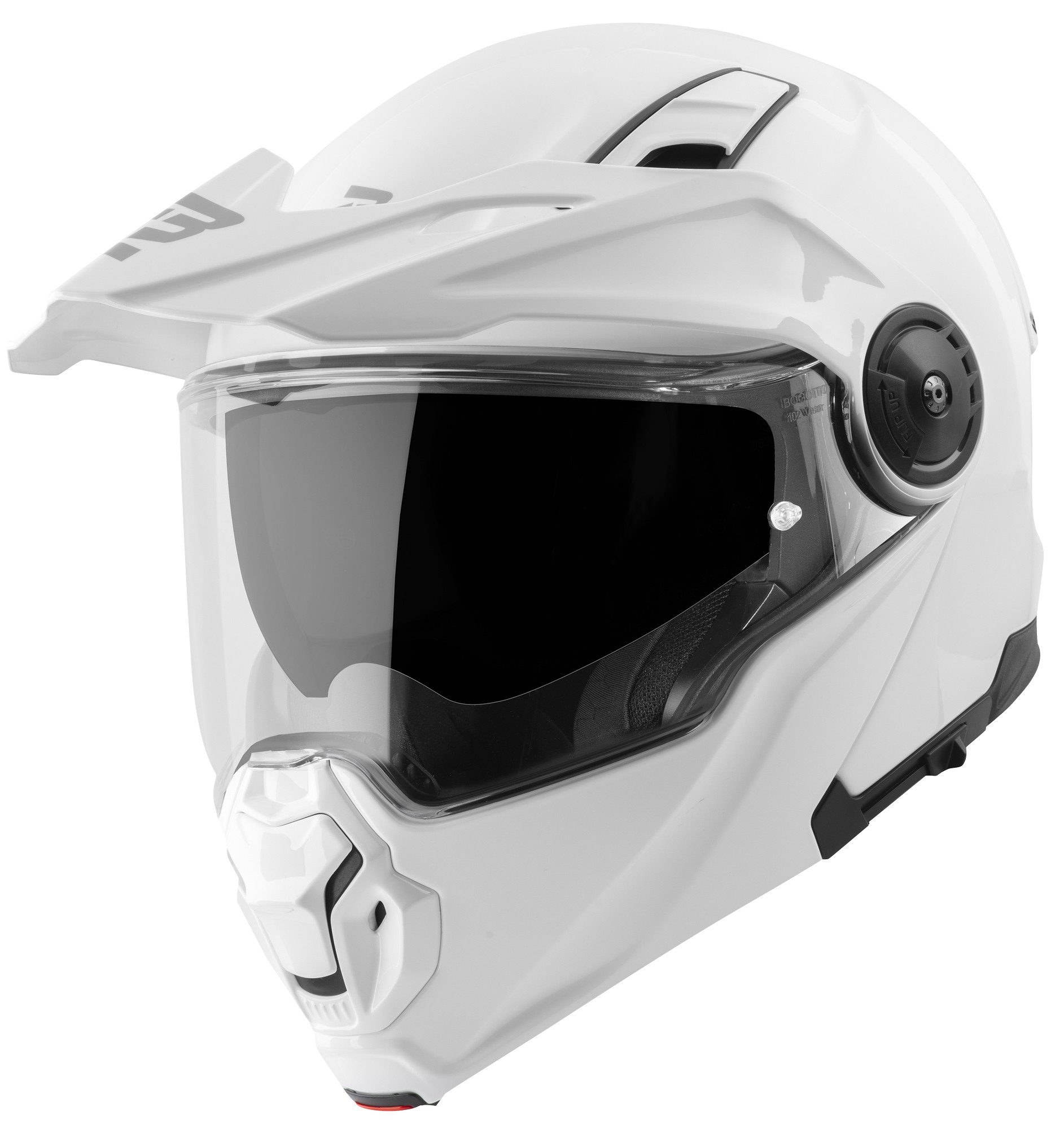 Bogotto Motocrosshelm FG-102 Klapphelm, vorbereitet für Kommunikationssystem,geeignet für Brillenträger,v