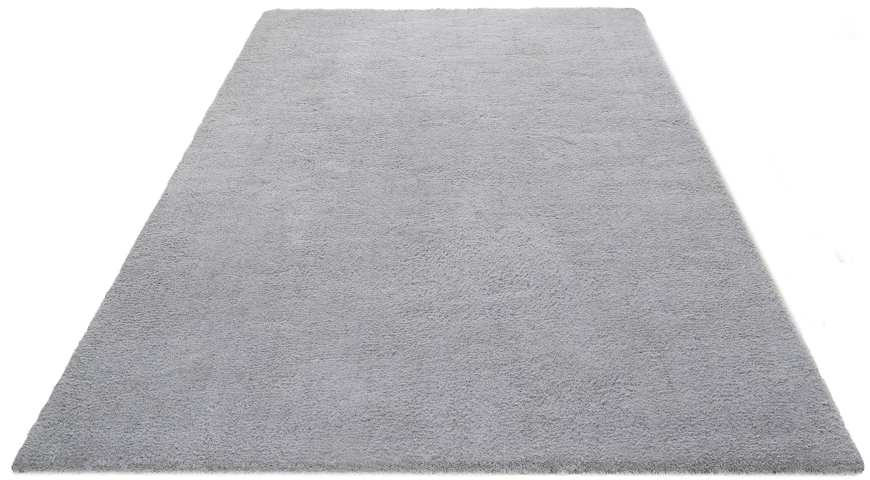 OTTO home Hochflor-Teppich Microfaser Teppich Magong, besonders weich, sehr feiner Flor, rechteckig, Höhe: 25 mm, uni, Wohnzimmer, Schlafzimmer, Kinderzimmer, a – Bild 3 von 5