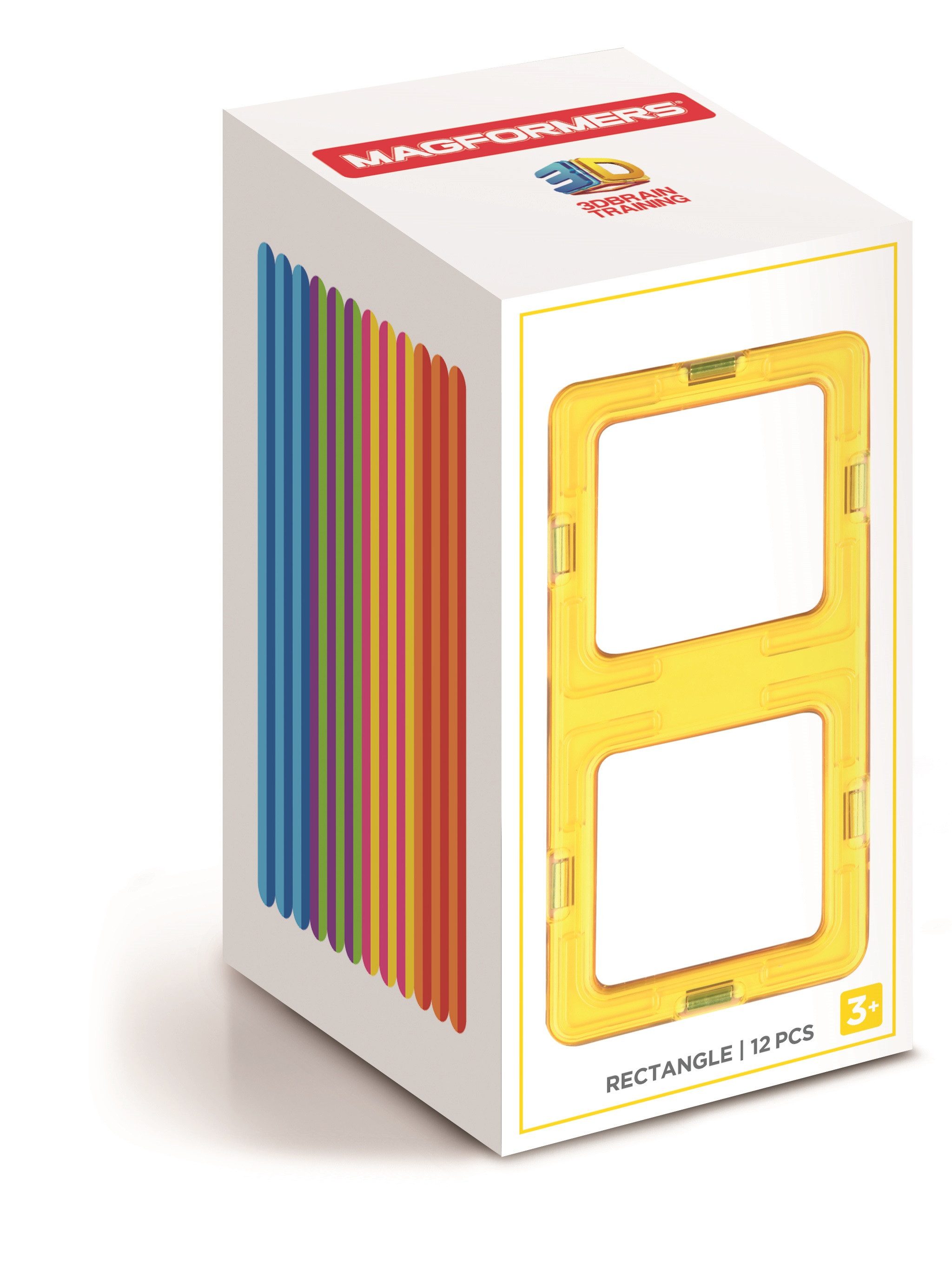 MAGFORMERS 278-32 - Magformers Rectangle Set 12P Magnetspielbausteine, (12 St)