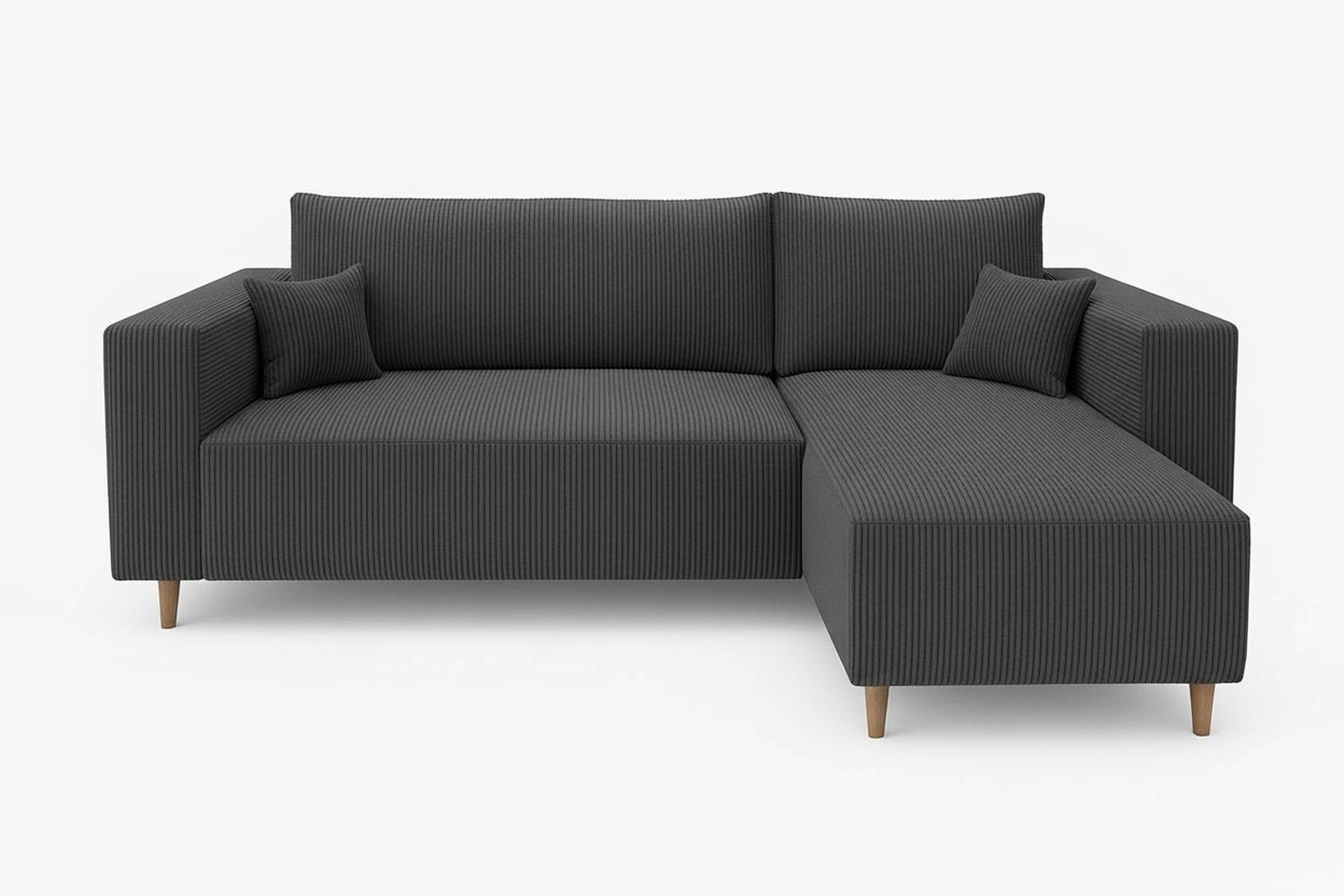 MARPUR Ecksofa RIO, Cordstoff, Bettfunktion und Bettkasten günstig online kaufen
